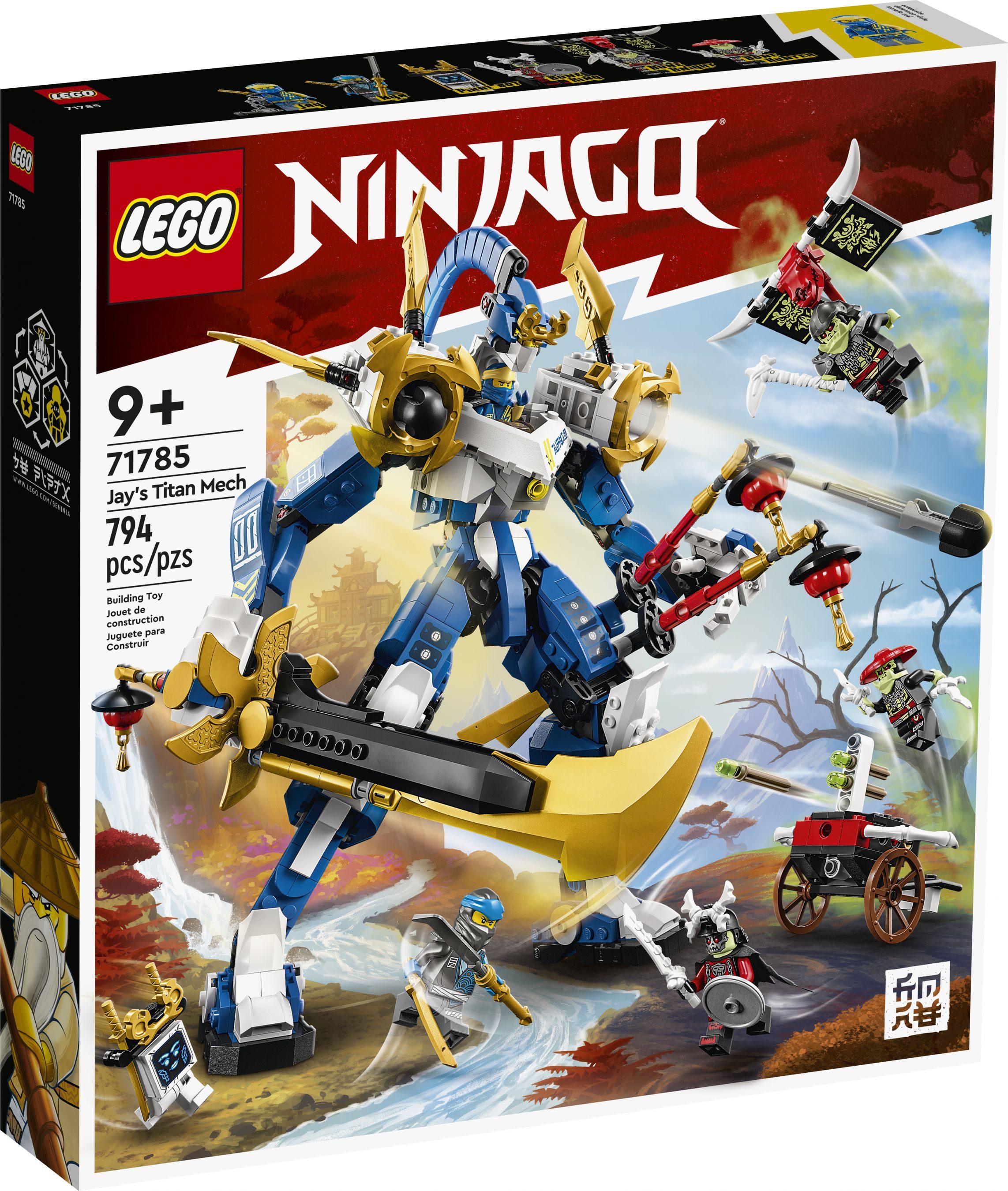 LEGO® LEGO® Ninjago 71785 Jays Titan-Mech Konstruktionsspielsteine günstig online kaufen