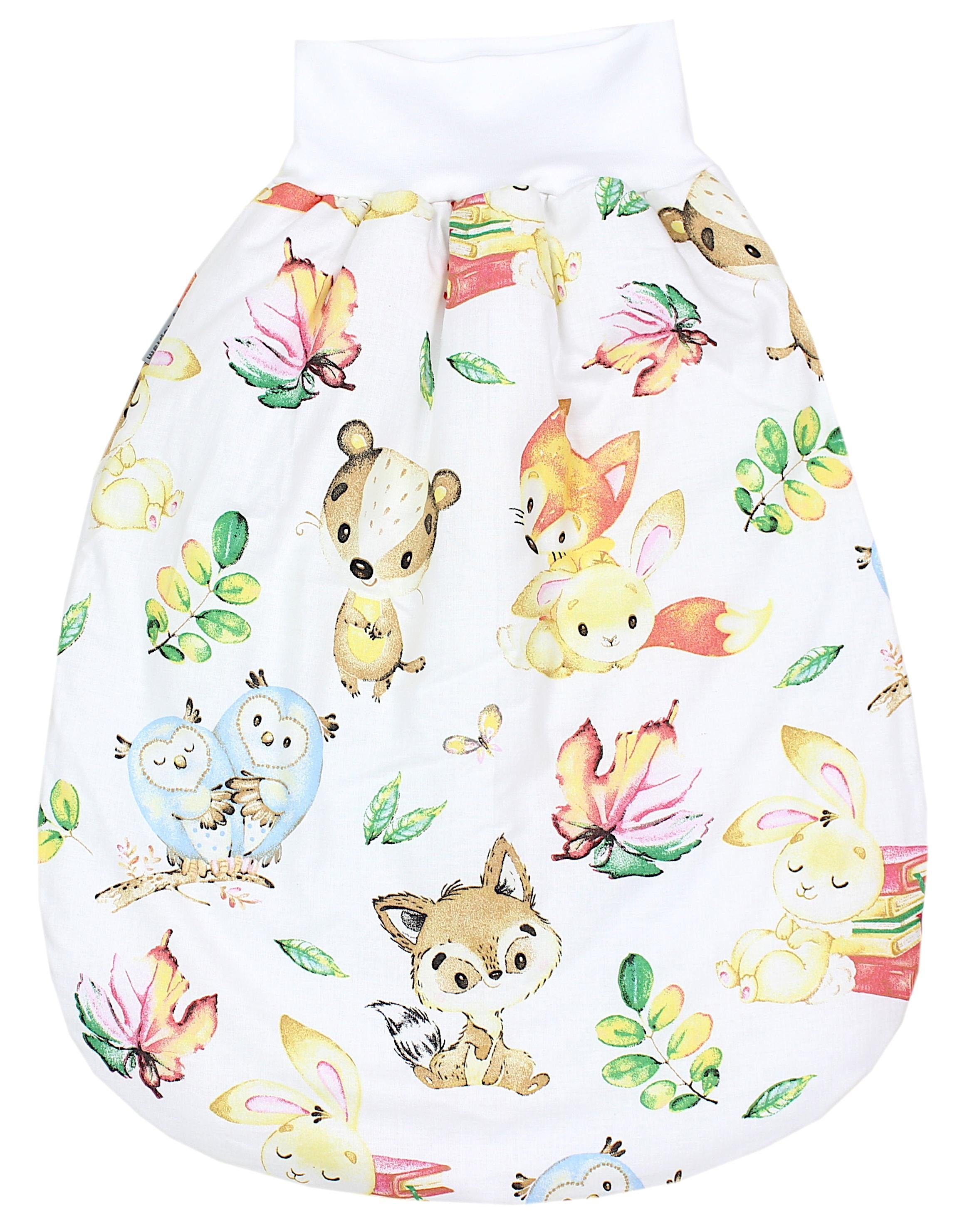 Winterschlafsack Fuchs Eule Babyschlafsack für Strampelsack Jungen Baby Hase Schlafsack TupTam Mädchen