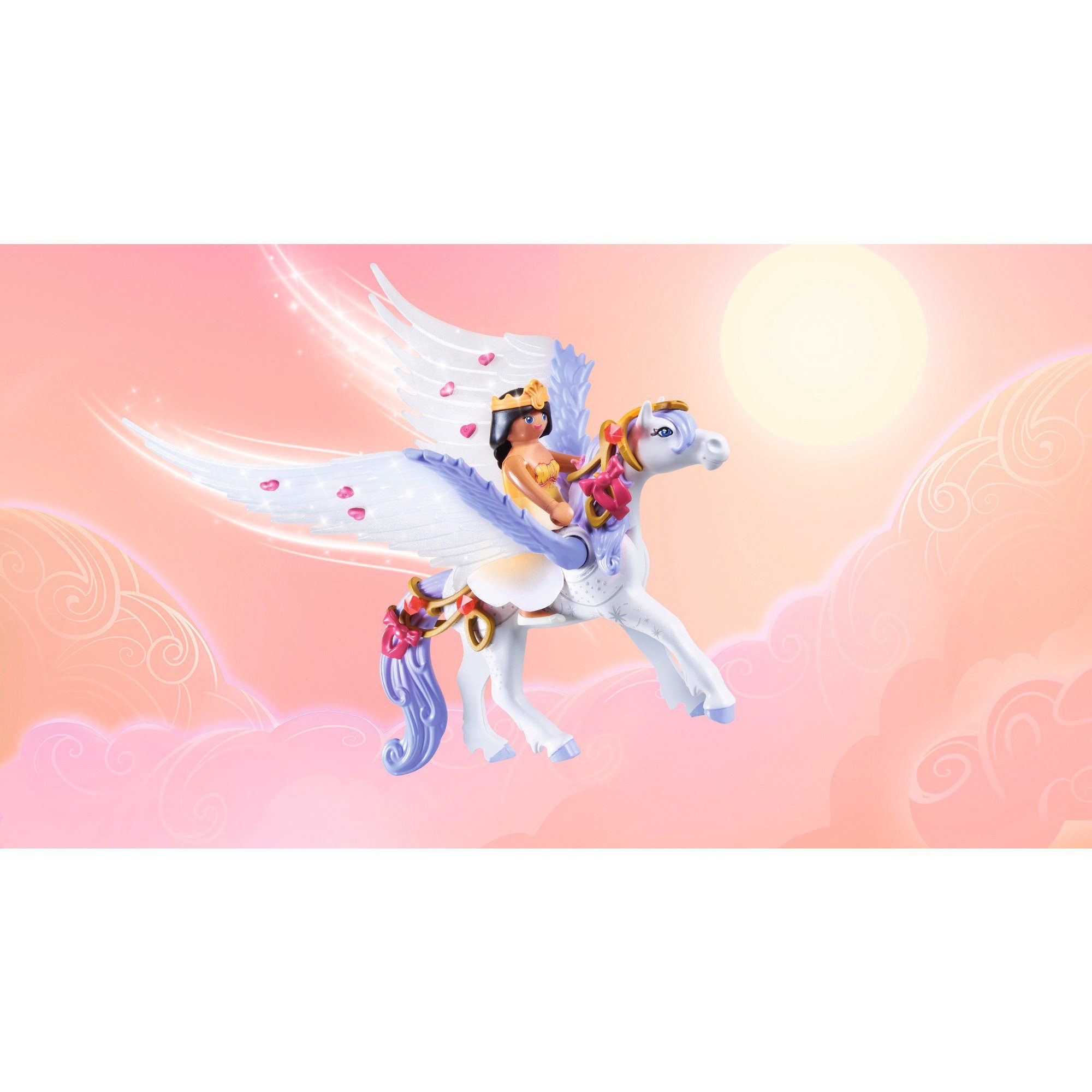 Playmobil® PLAYMOBIL Princess Magic Himmlischer Pegasus mit Konstruktions-Spielset