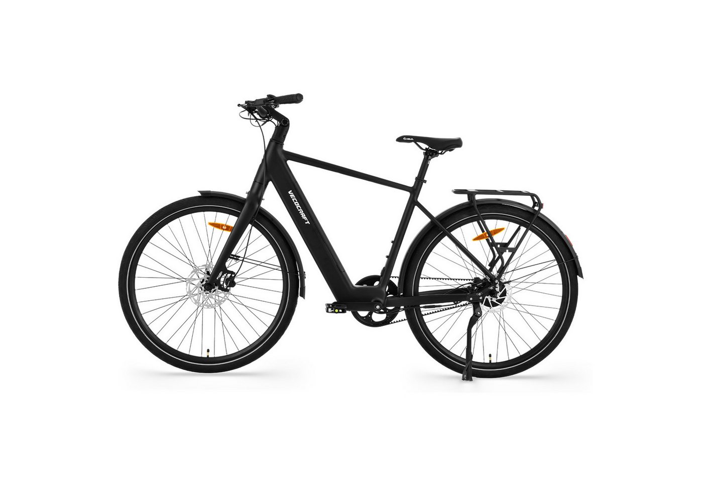 Thumbnail - VECOCRAFT E-Bike Cityrad 28'' LUNA 1.0 mit Gates Riemen & integriertem Display, 100km, 1 Gang, Heckmotor, 360 Wh