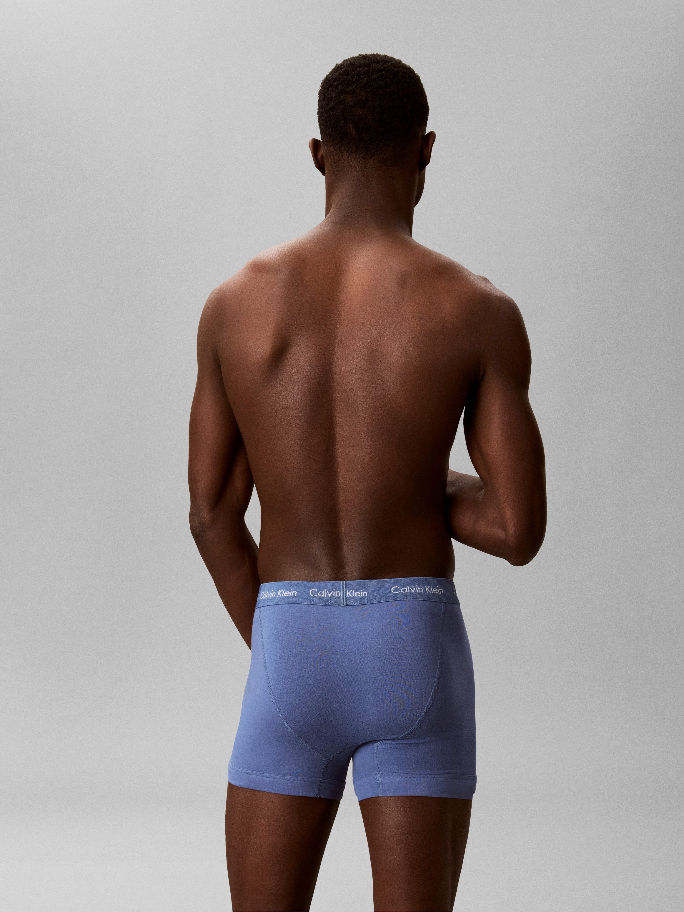Calvin Klein Underwear Trunk TRUNK 3PK (Packung, 3-St) mit Calvin Klein Logo-Elastikbund (3 Stück)