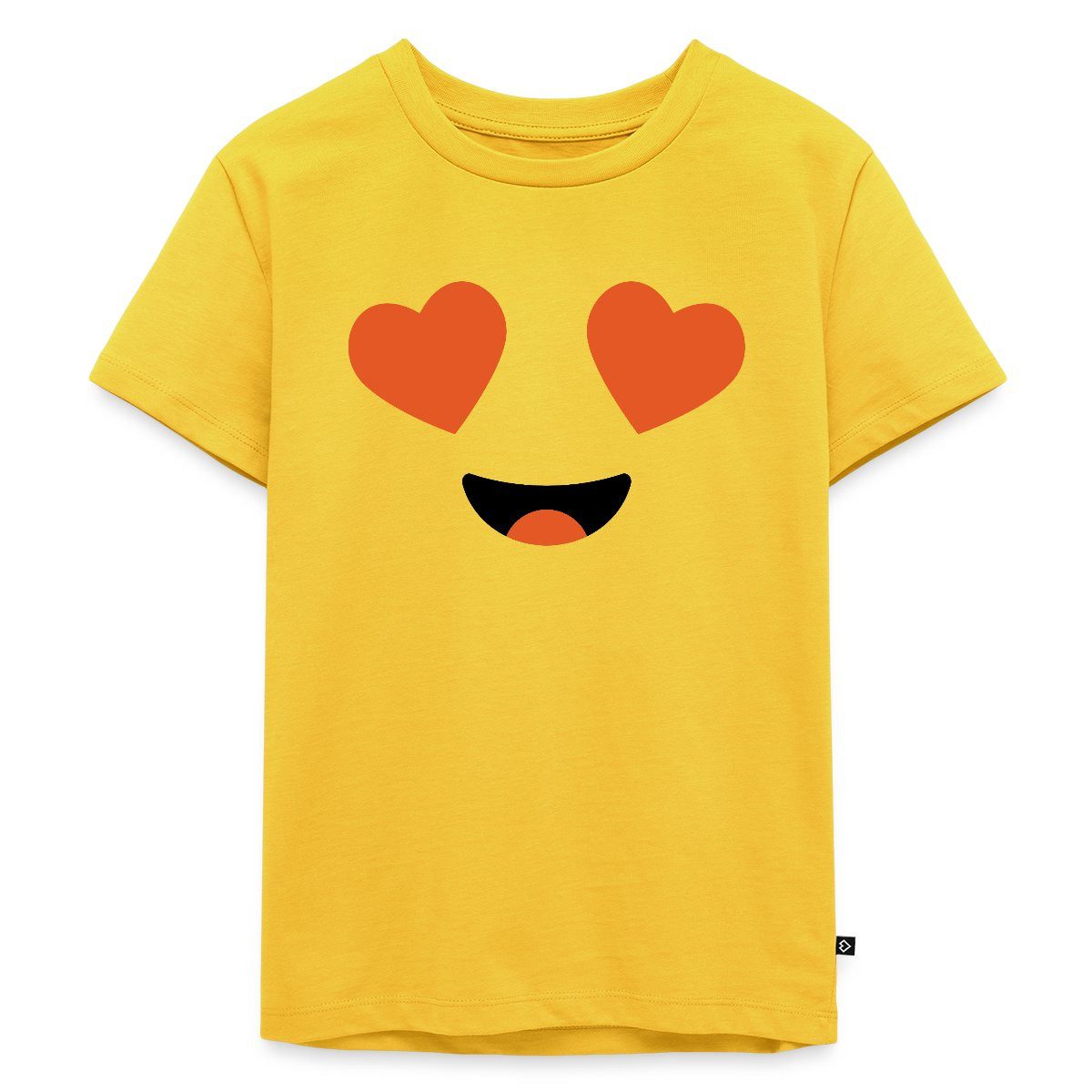 T-Shirt Emoticon Herzaugen Kostüm Karneval Gruppenkostüm Kinder Premium T-Shir