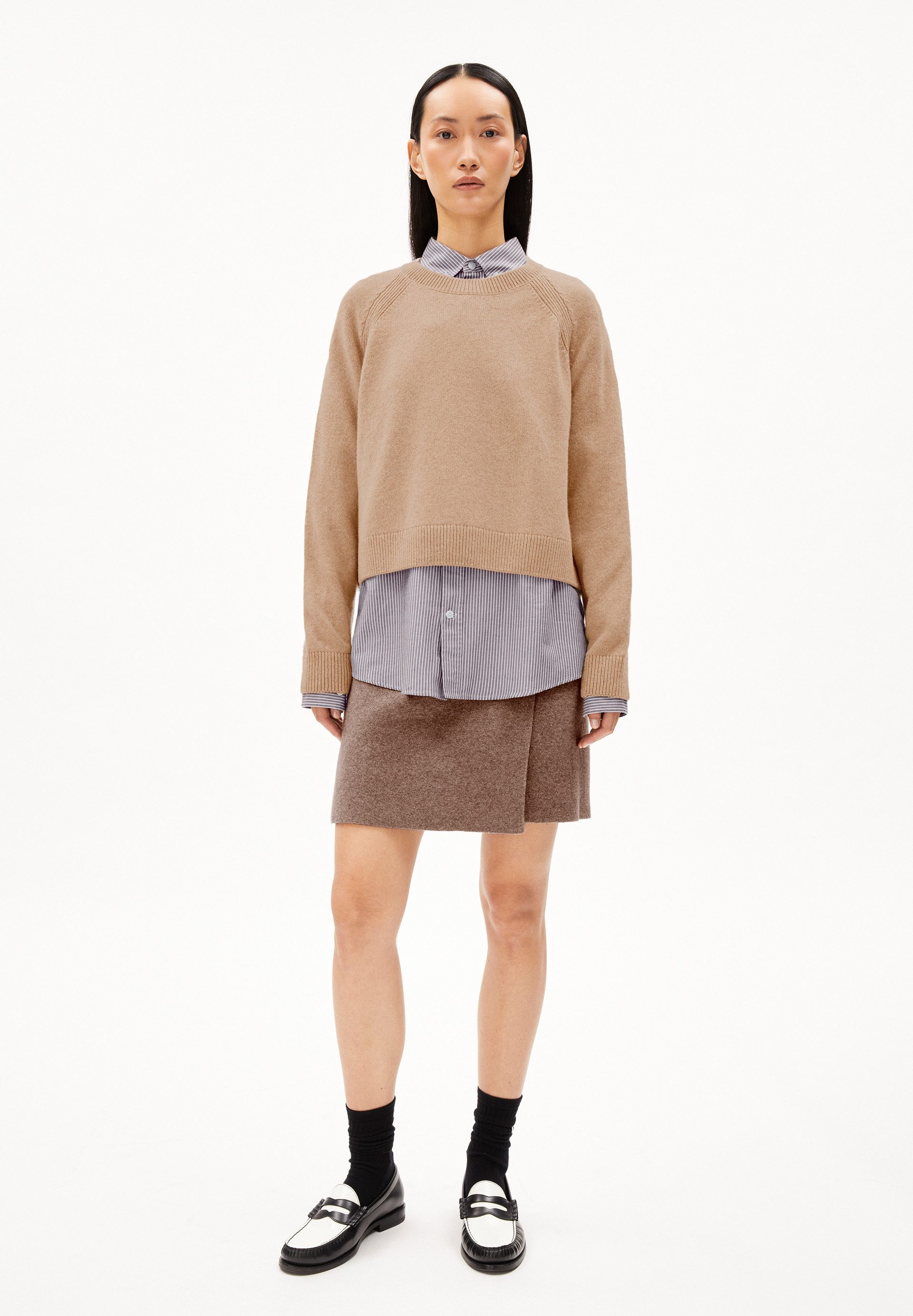 Armedangels Strickpullover DILIRIAA REGLANA (Loose Fit) günstig online kaufen