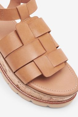 Next Forever Comfort® Plateau-Sandale mit Keilabsatz Keilsandalette (1-tlg)