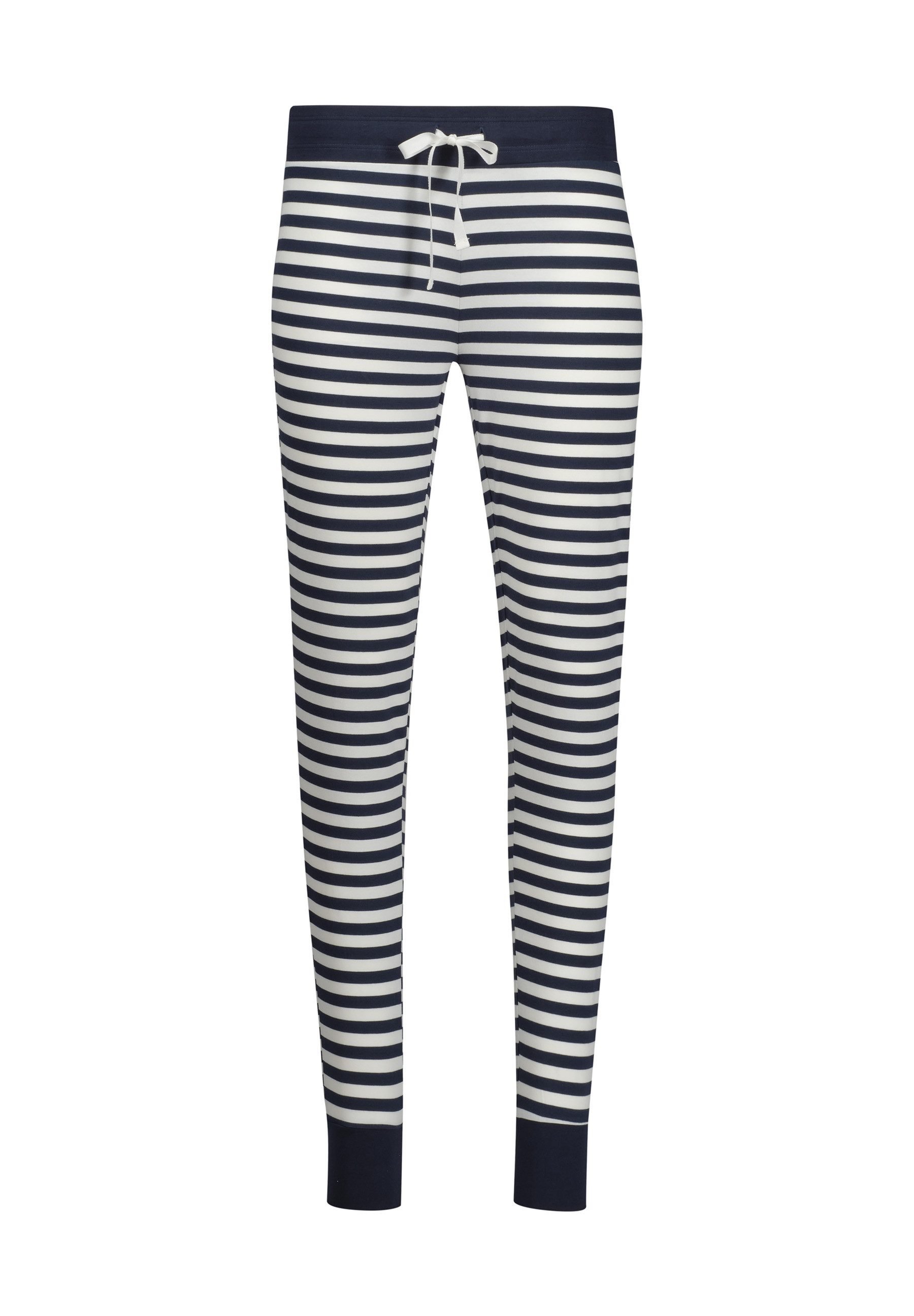 Skiny Pyjama Night In Mix & Match (2 tlg) mit Rundhalsausschnitt, langärmelig, breiter Bund