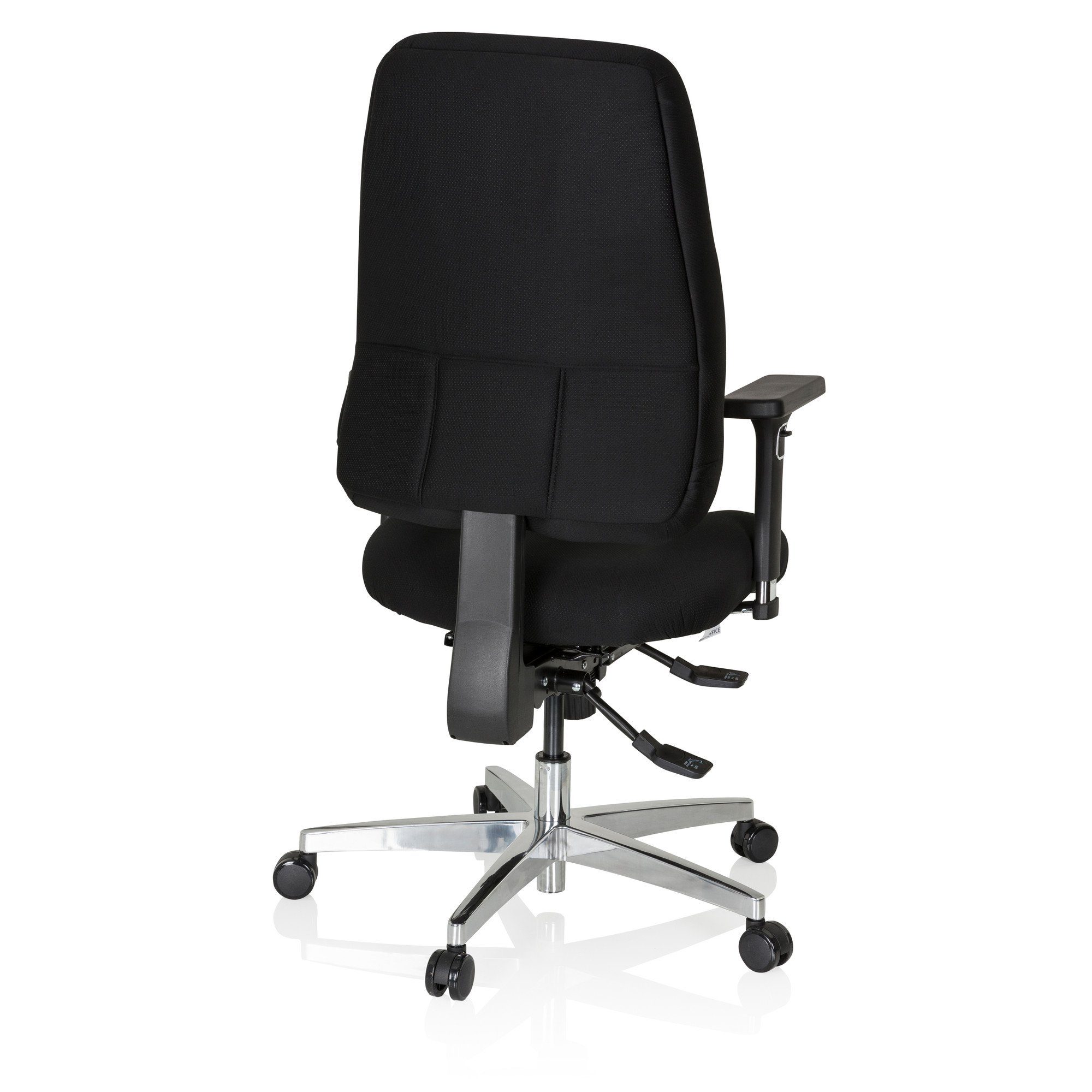 Schwarz Profi OFFICE Schreibtischstuhl Drehstuhl ergonomisch ZENIT Bürostuhl St), hjh COMFORT (1 Stoff