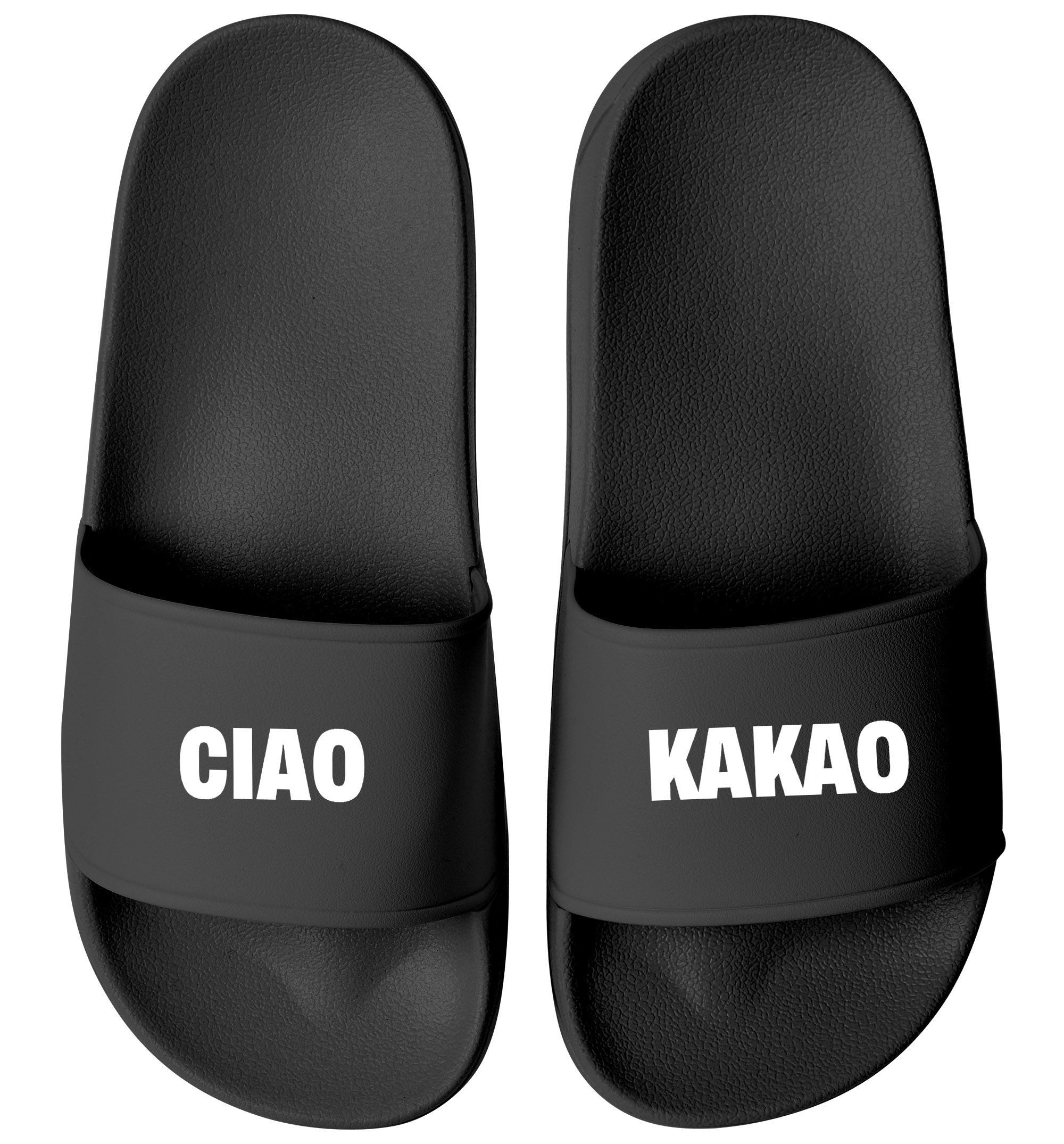 MoonWorks Badeschlappen mit Spruch Ciao Kakao günstig online kaufen