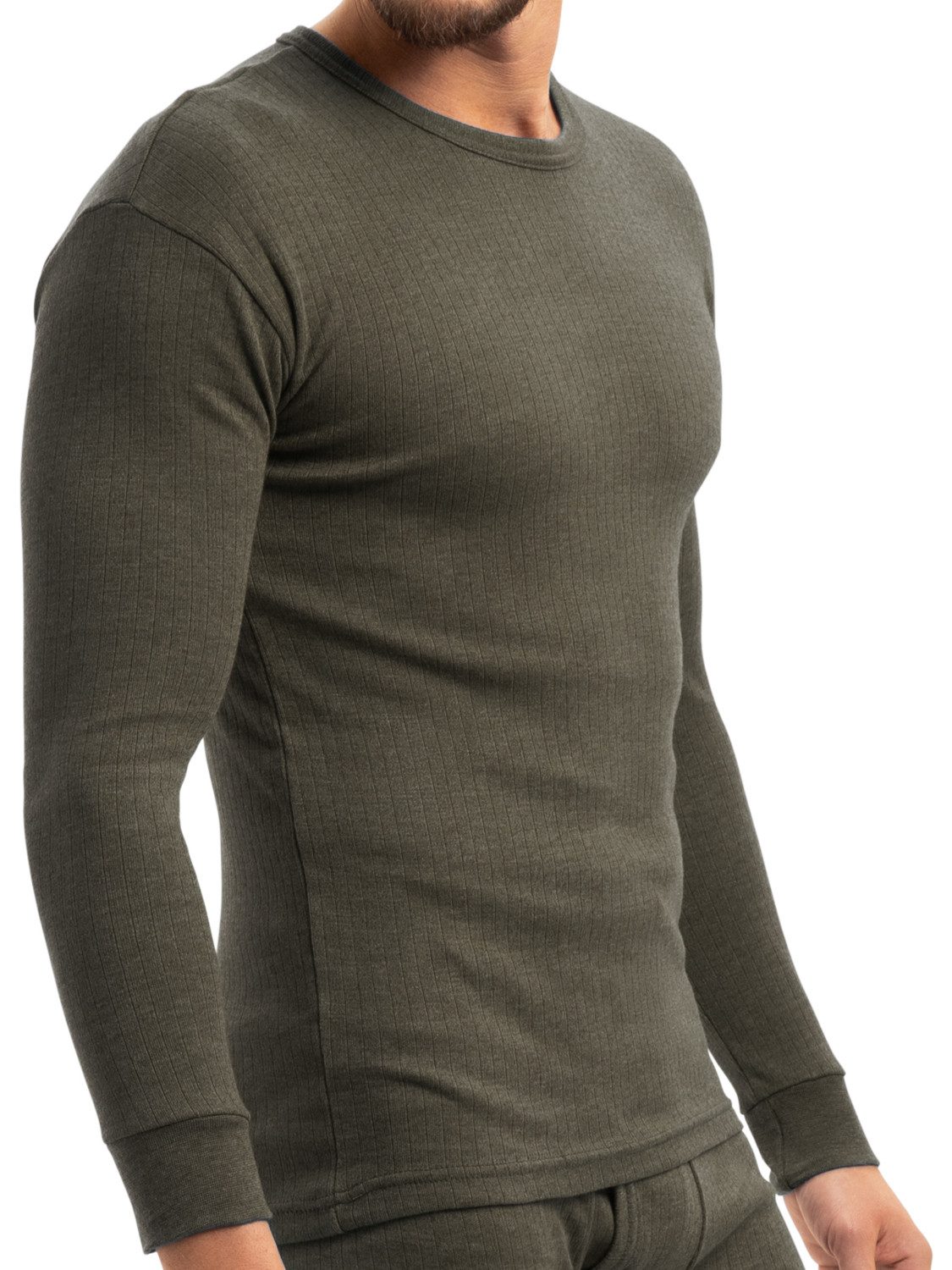 Funktionshemd Herren Ski- Thermo Unterhemd Light - Langarm Thermowäsche