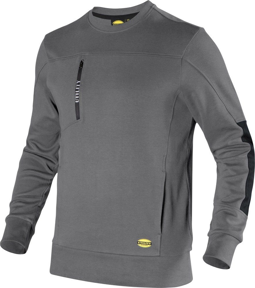 Rundhalspullover Sweatshirt Crew Litework