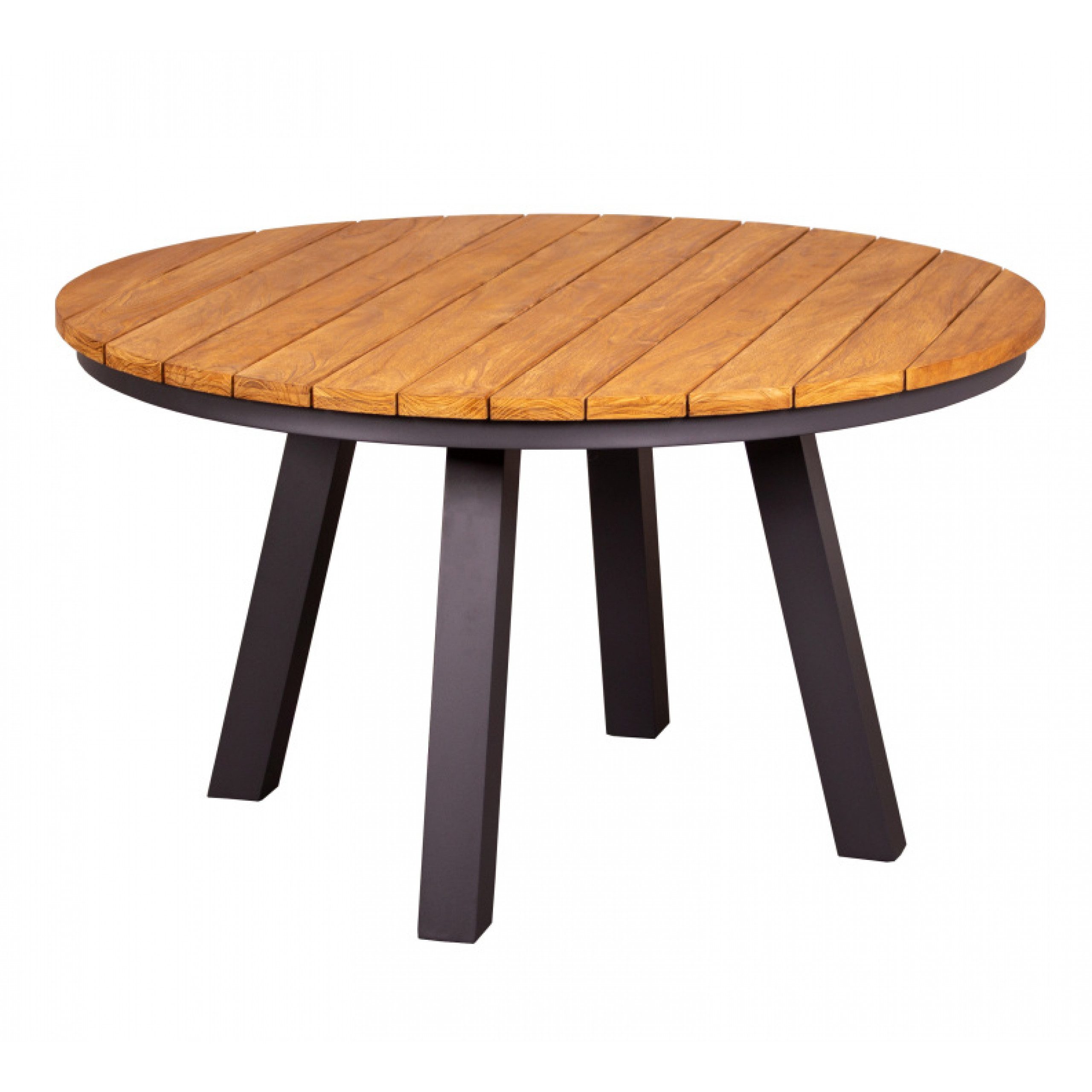 deVries Gartentisch deVries Dining-Tisch "VERMONT" - Tischplatte aus Teakholzleisten