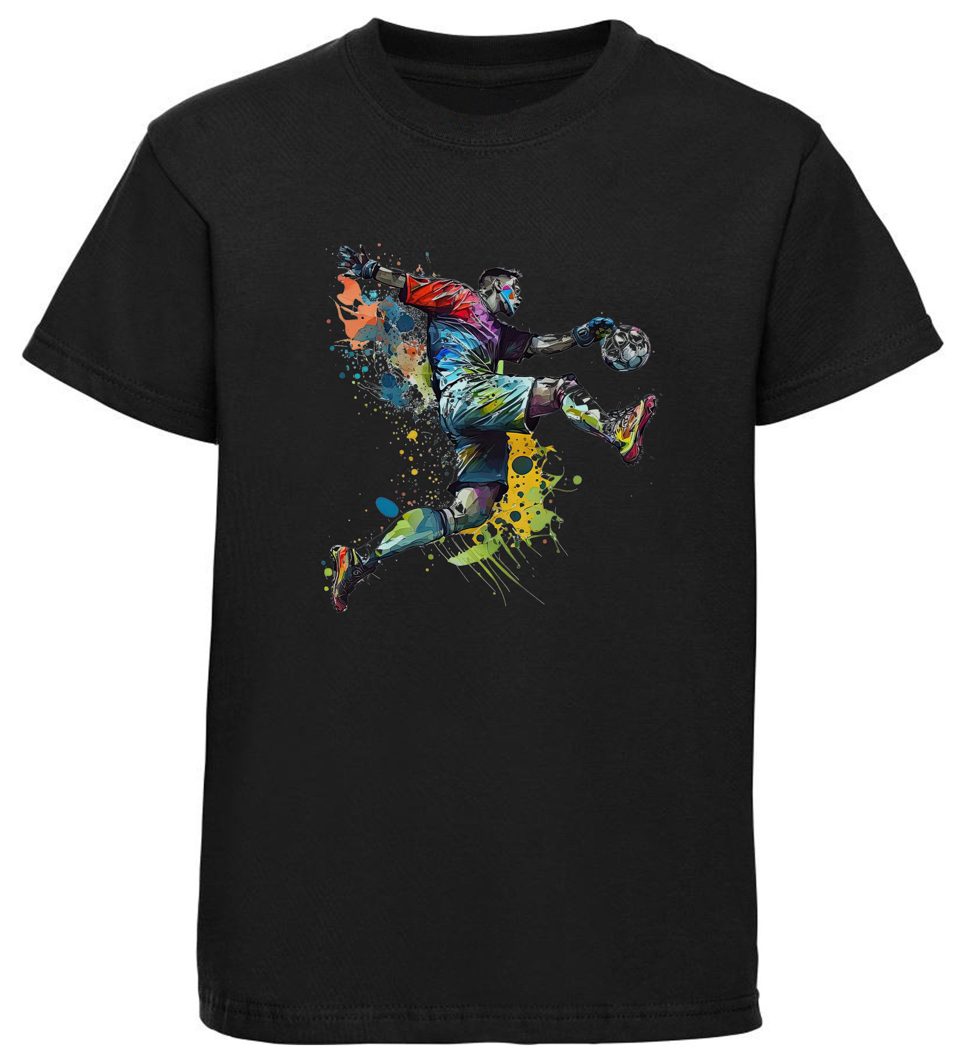 T-Shirt Kinder Fussball Print Shirt - Torwart