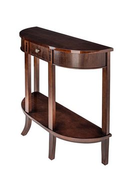 JVmoebel Konsolentisch, Telefontisch Konsolen Tische Echtes Holz Kommode Sideboard Tisch Möbel