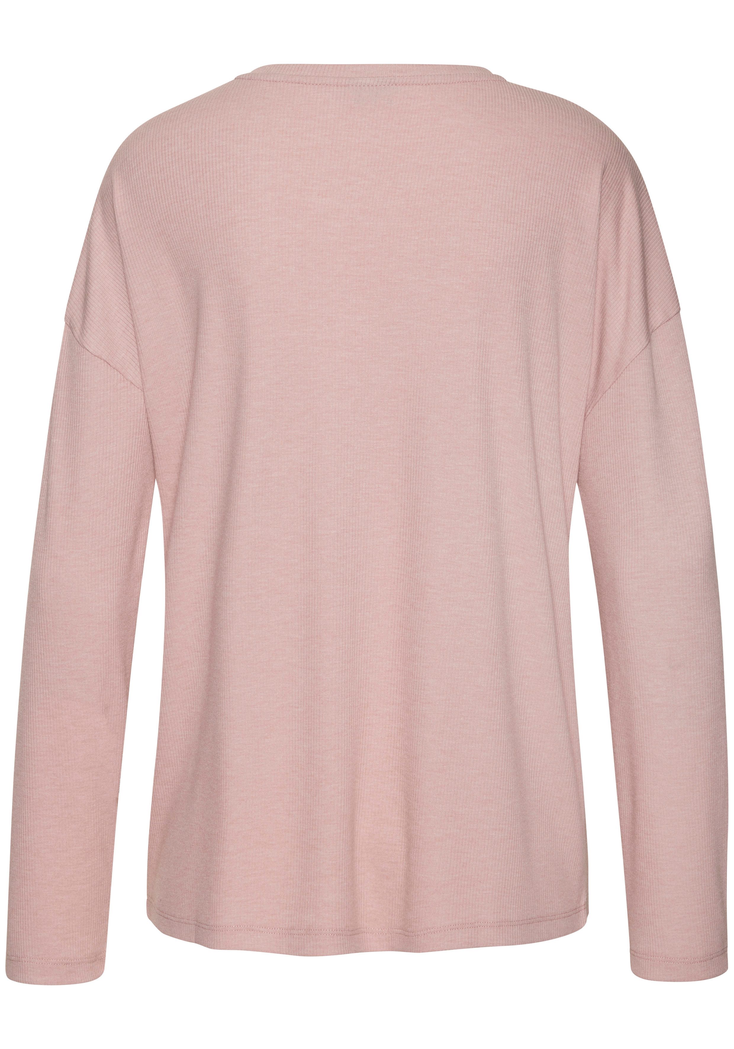 Vivance Dreams Langarmshirt in weicher Rippqualität
