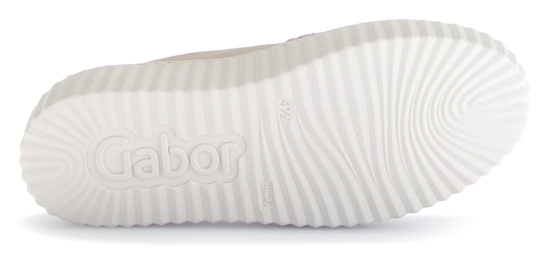 Gabor Plateausneaker, Freizeitschuh, Halbschuh, Schnürschuh mit Kontrastbesätzen