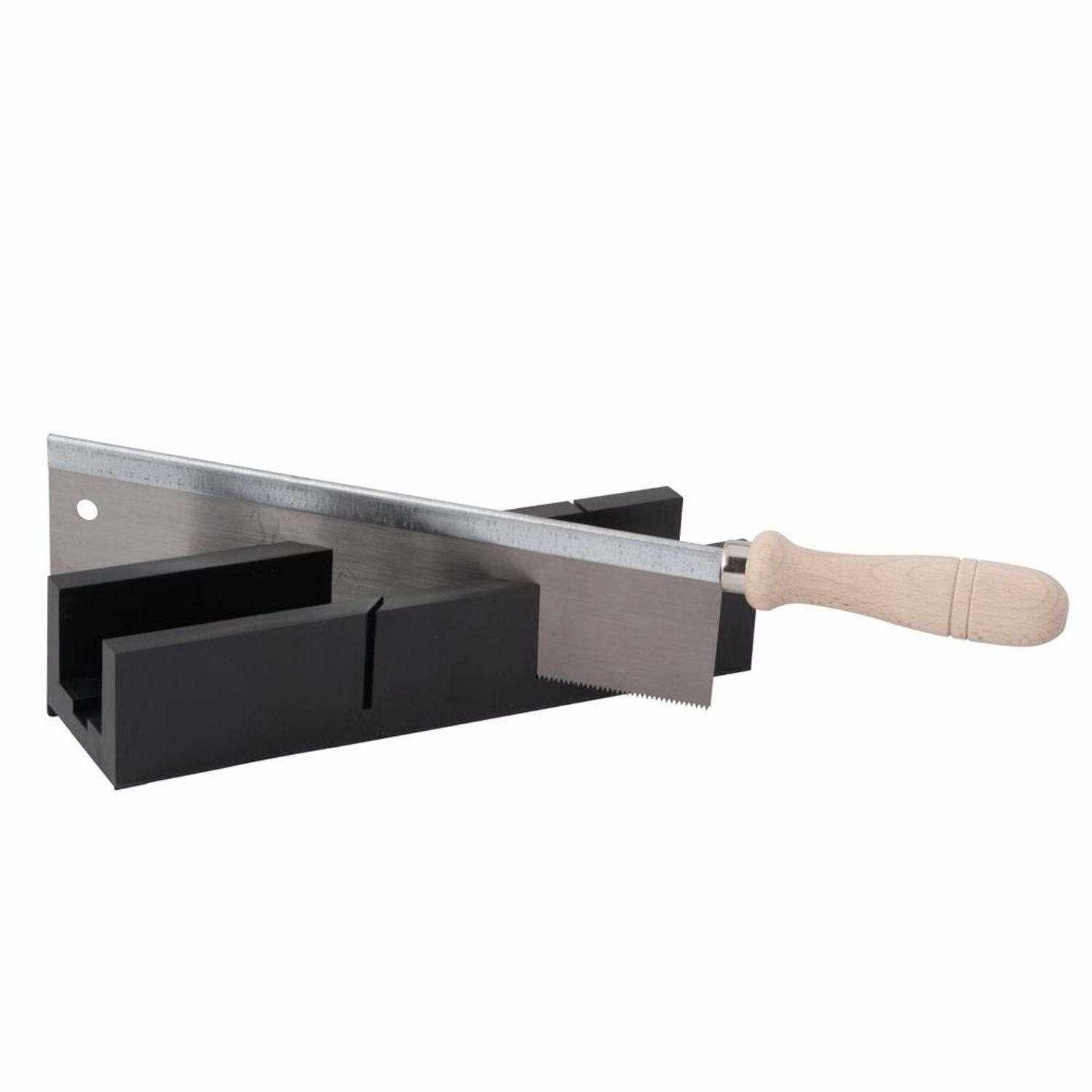IRONSIDE Bügelsäge KS-Schneidlade 250 + Säge Gehrungslade Gehrungsschneidlade Heimwerker