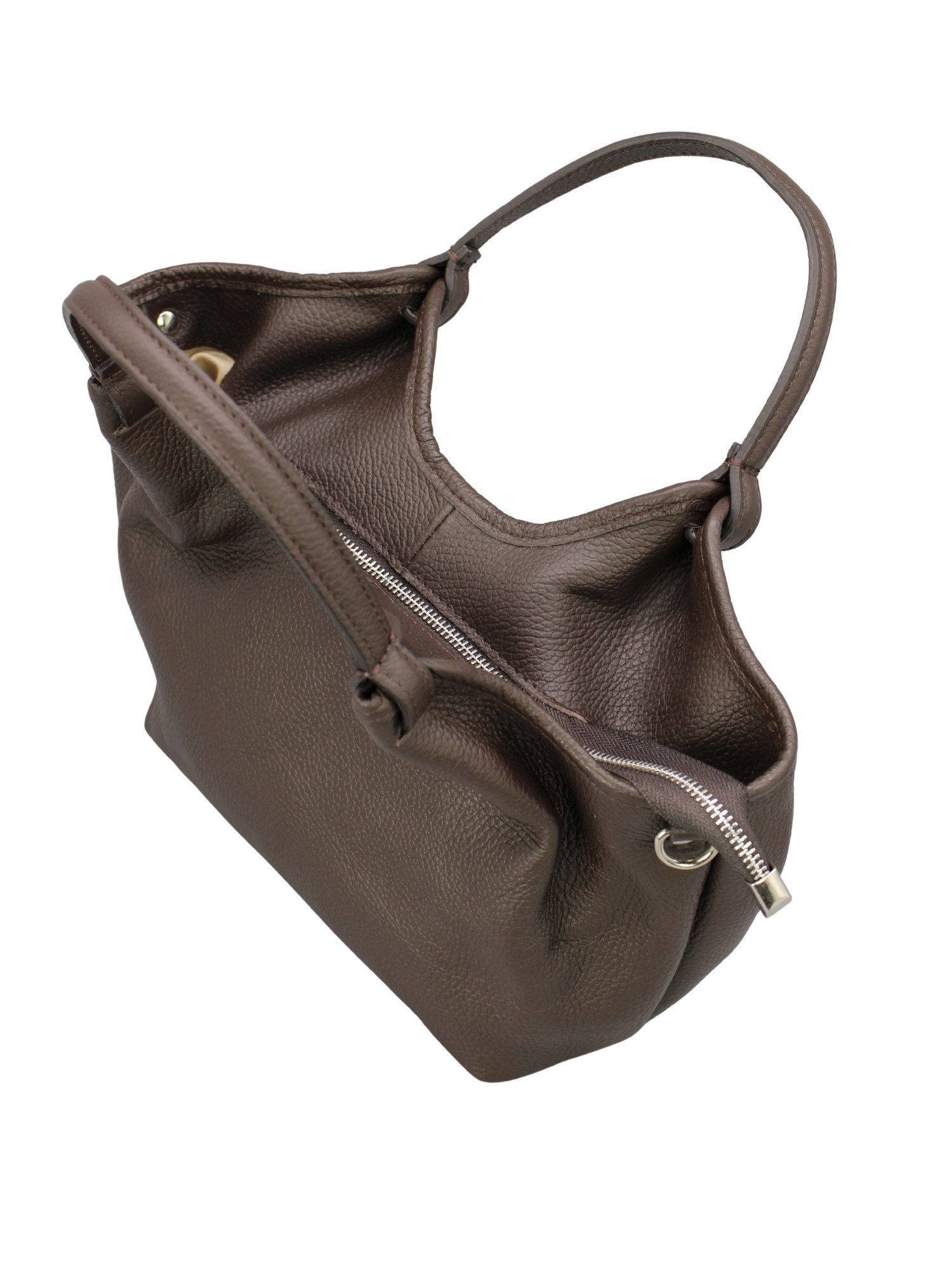 Adel Bags Schultertasche MARLIS Umhängetasche für Damen, Handtasche Echtleder