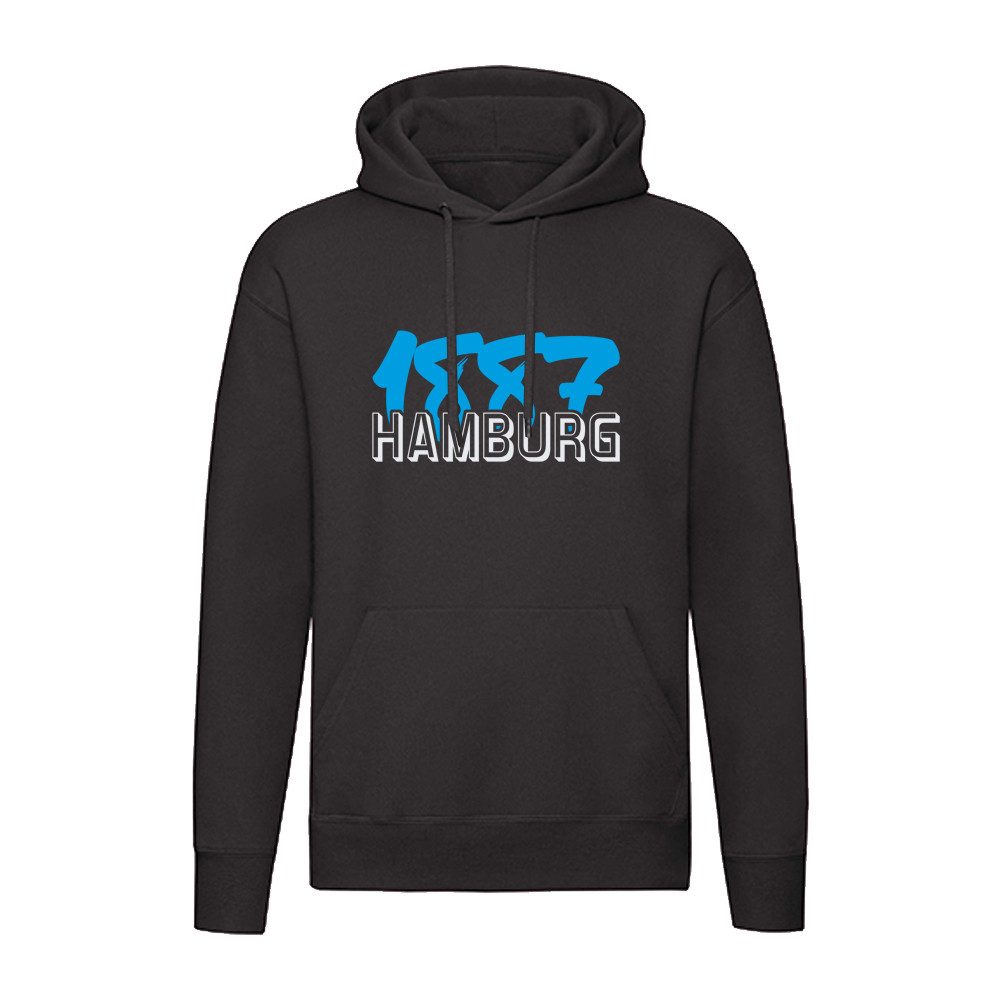 G-graphics Hoodie 1887 – Hamburg Unisex Pullover mit einem Motiv für den echten Fan