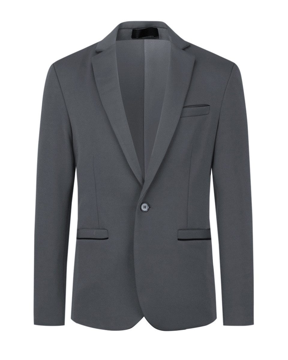 Allthemen Sakko Herren sportliches Casualsakko aus Stretsch Stoff