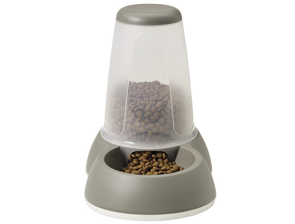 Nobby Hunde-Futterspender Nobby Futterspender Loop-Food-Store taupe 3,0 l