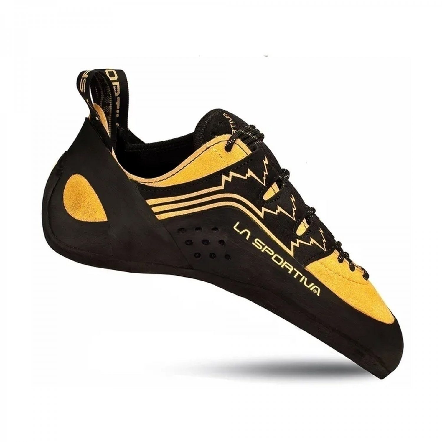 La Sportiva Katana Laces Unisex Kletterschuh schwarz/gelb Kletterschuh