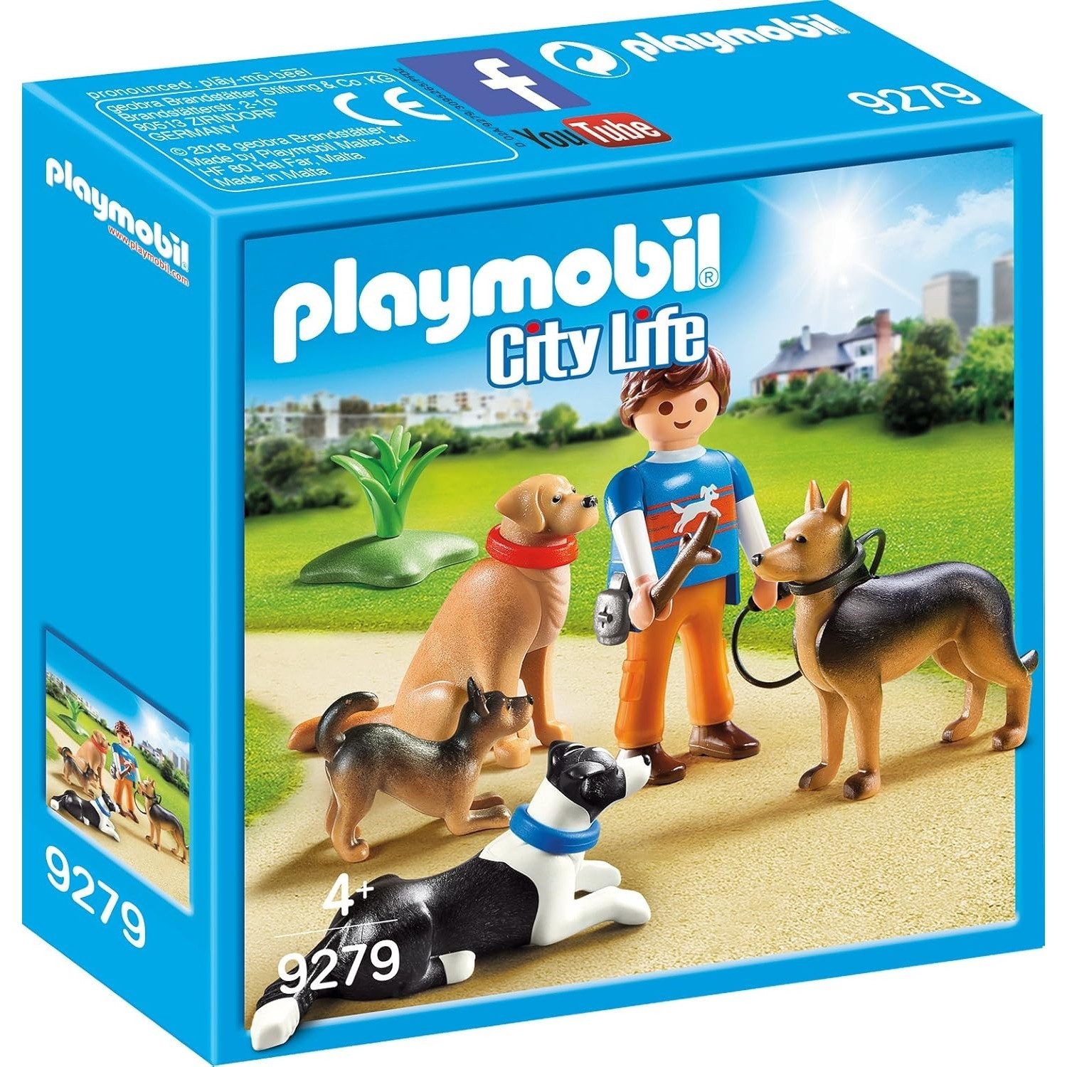 Playmobil® 9279 Hundetrainer Schäferhund Spielbausteine günstig online kaufen