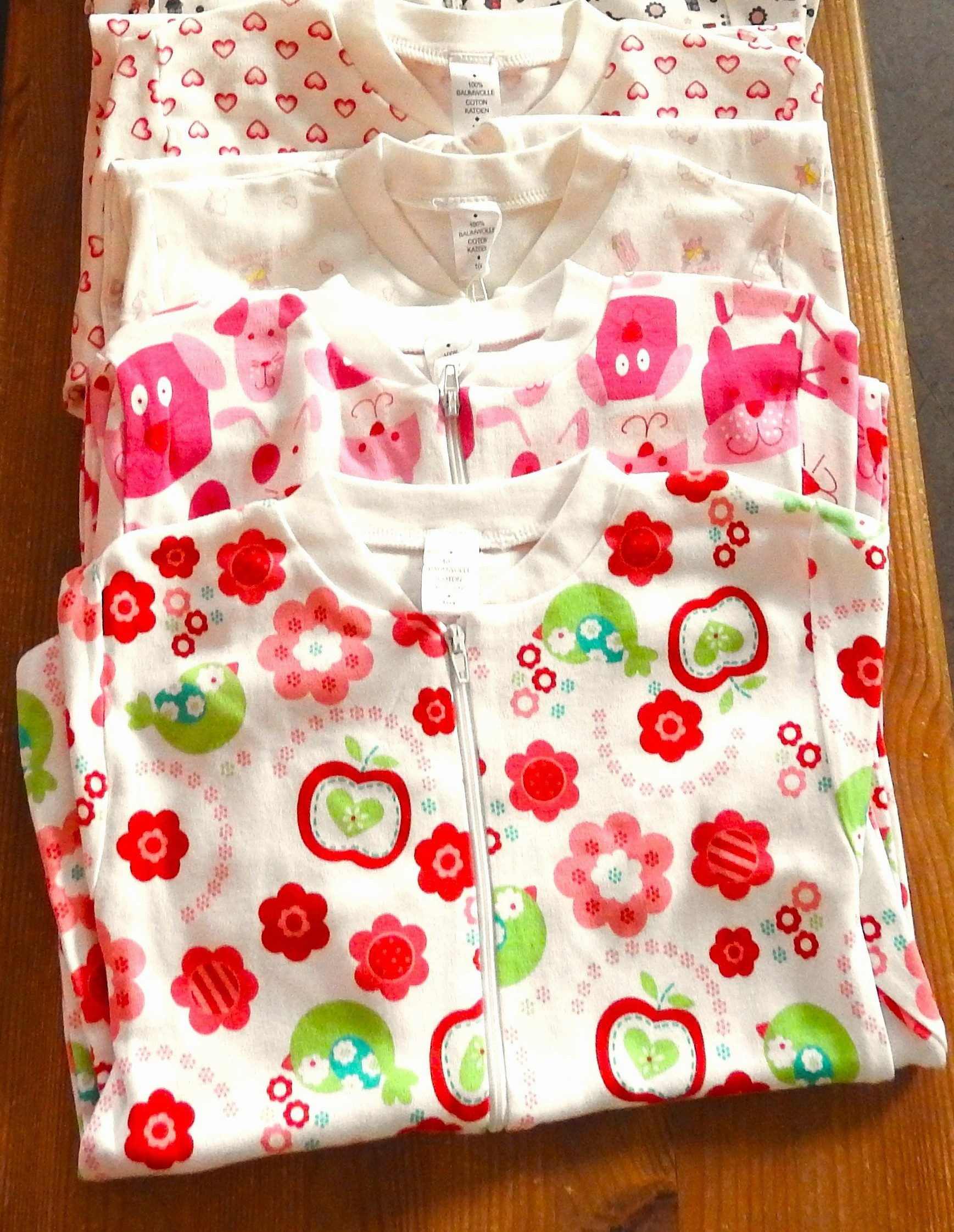 Brands4Kids Schlafanzug Herz, Sterne, Hase