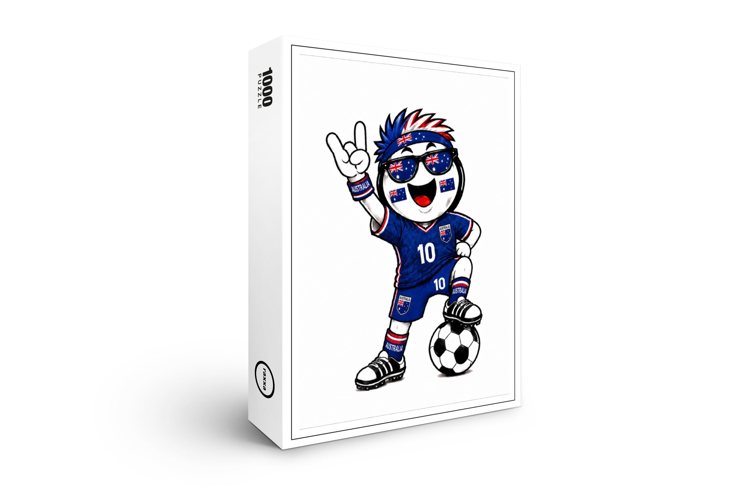 raxxa Puzzle "WM 2026 - Australien", FSC®, 1000 Puzzleteile