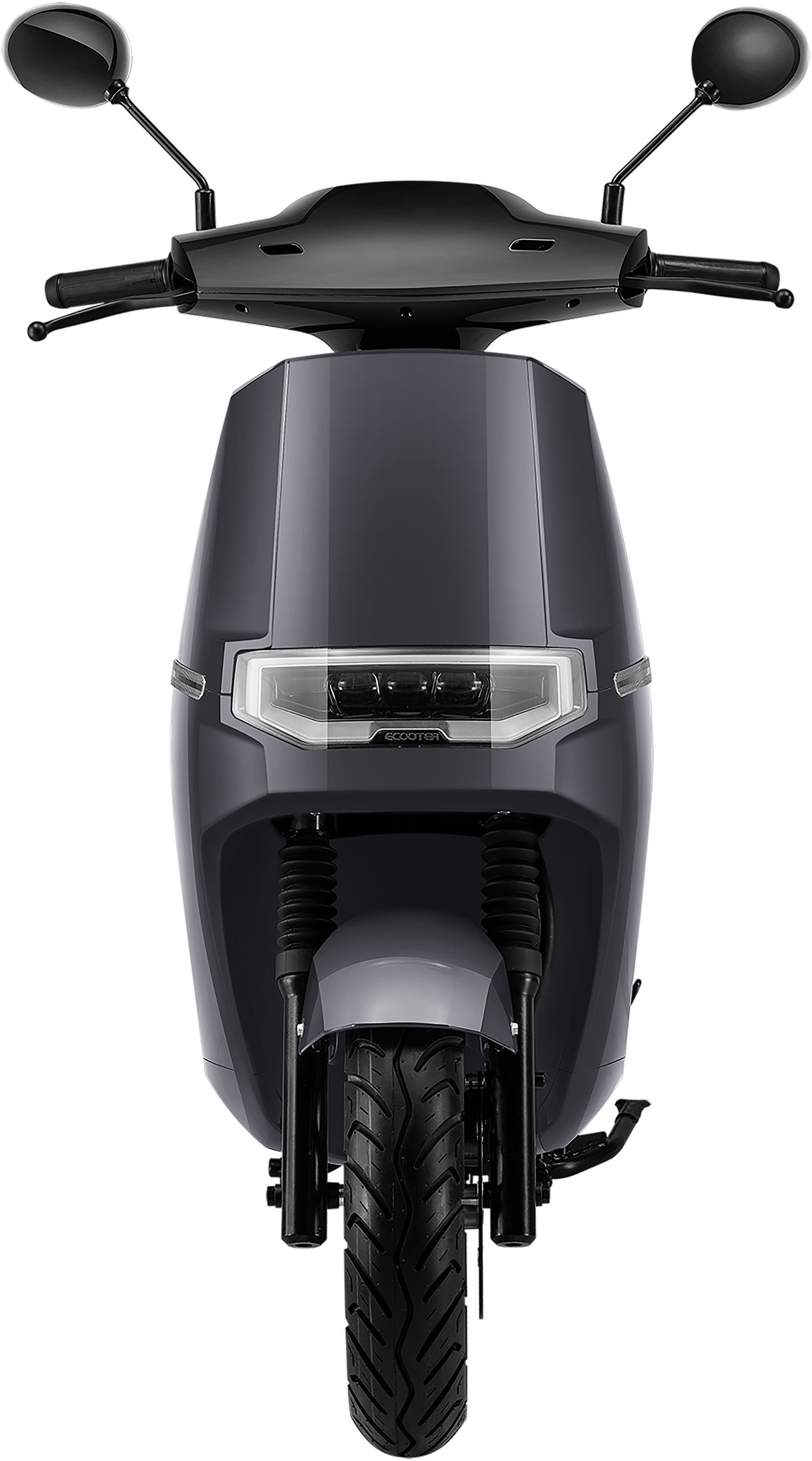 E-Motorroller SAXXX silberfarben E2S, 45 Ecooter km/h