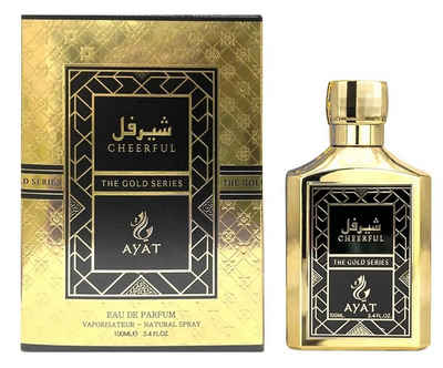 Ayat Perfumes Eau de Parfum Cheerful – The Gold Series – 100 ml Eau de Parfum von Ayat Perfumes -