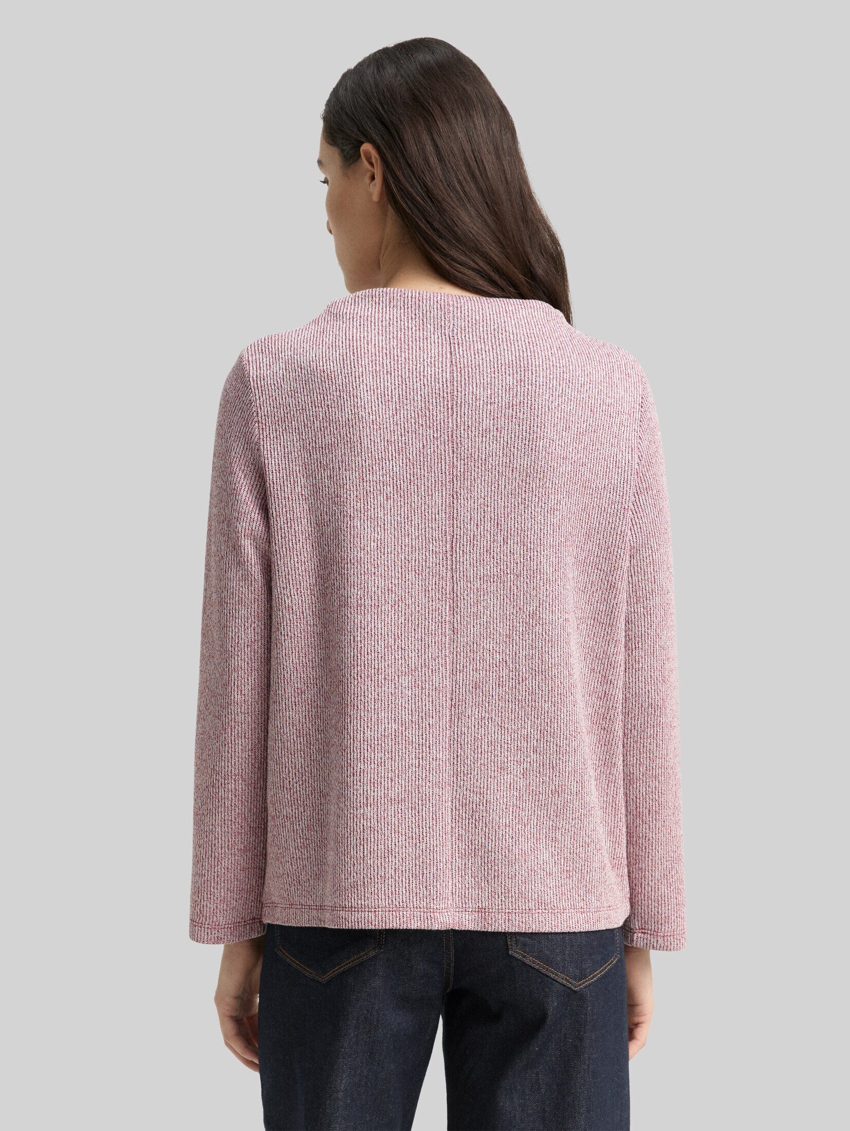 TOM TAILOR Sweatshirt Strick & Sweatshirts Sweatshirt mit Stehkragen