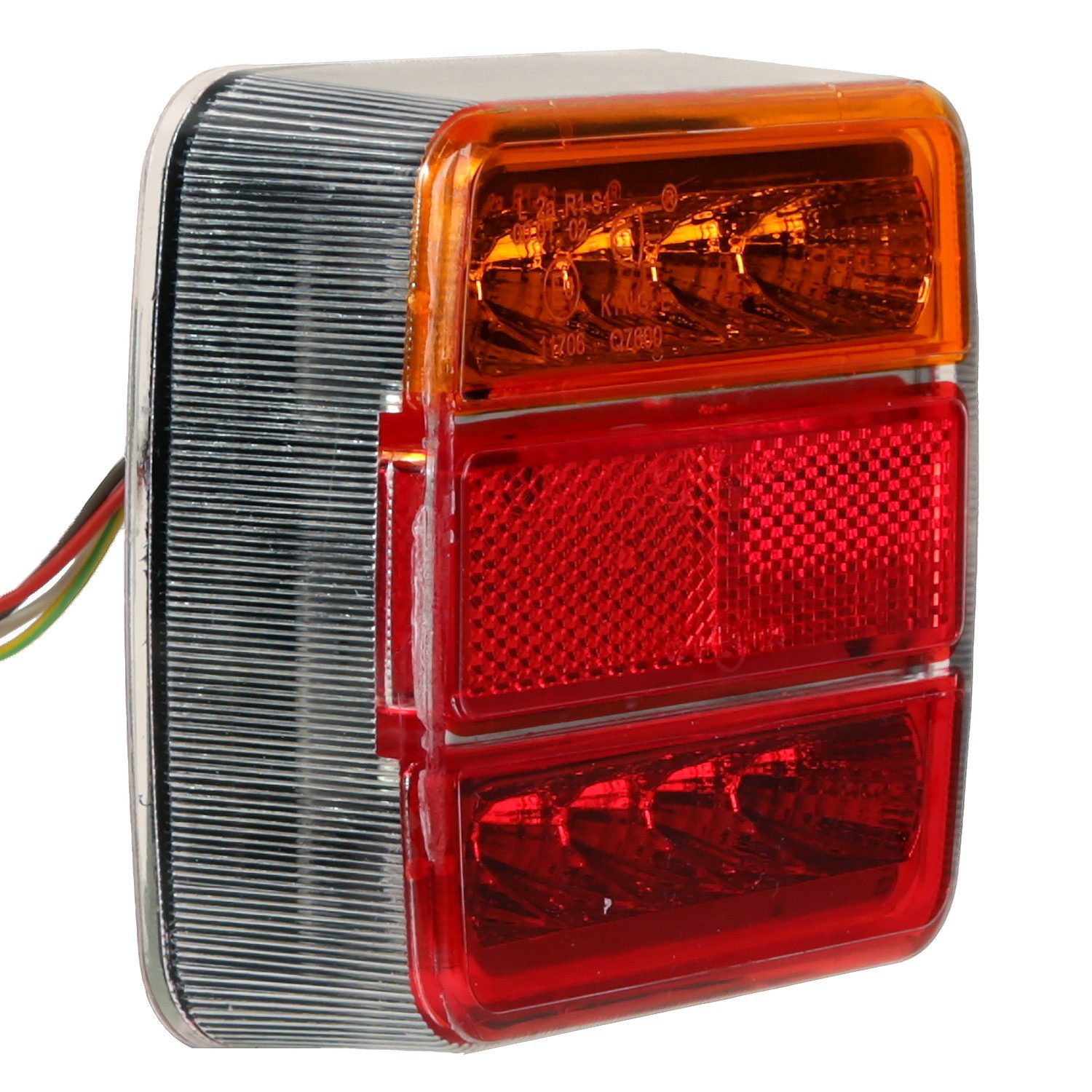 Diedrich Filmer GmbH Anhänger-Rückleuchte Universal LED Anhänger-Rückleuchte Heckleuchte, LED, Links oder Rechts Blinker Bremslicht Schlusslicht Reflektor etc