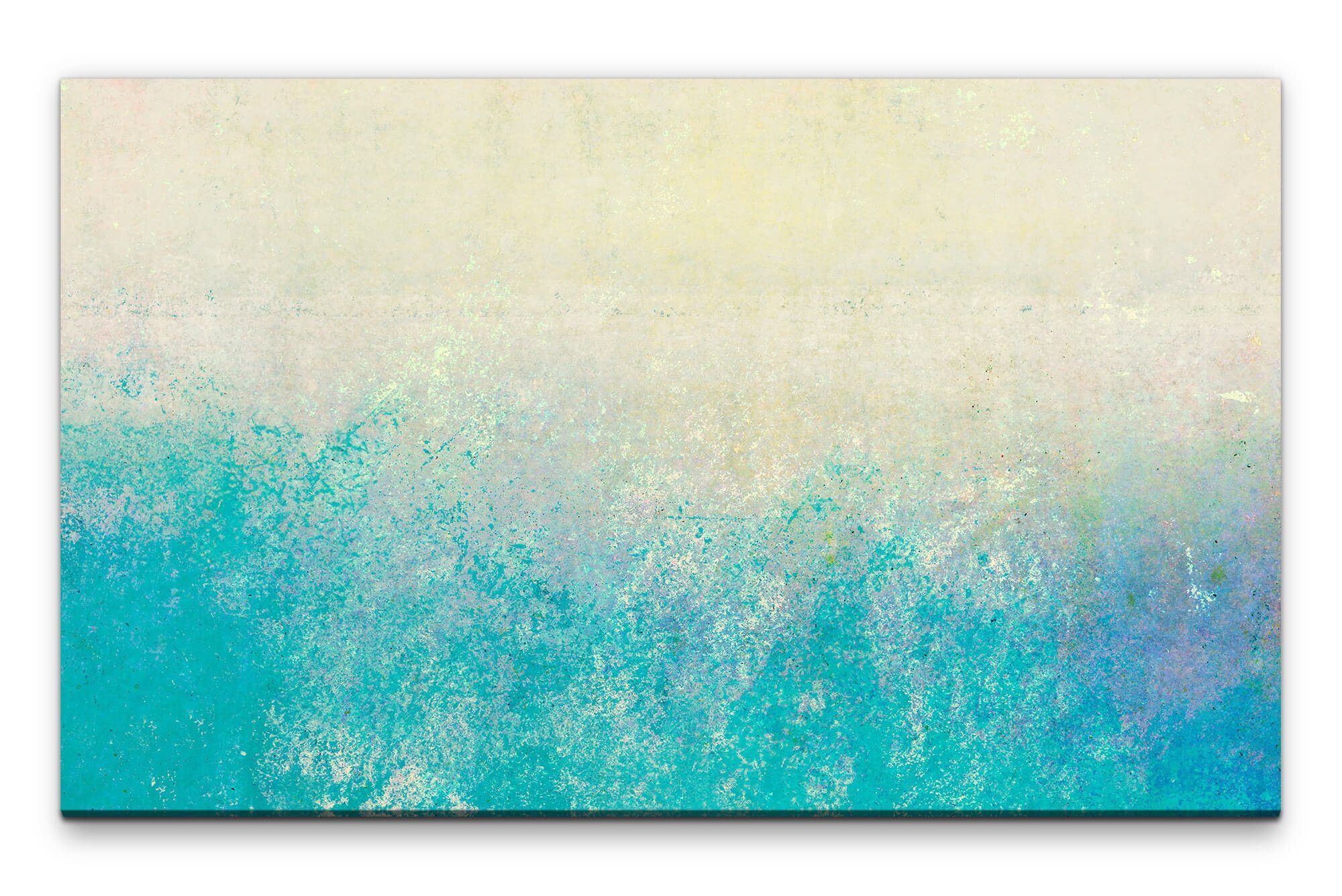 Leinwandbild Bilder XXL Abstrakt Pastell Wandbild auf Leinwand