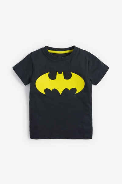 Next Langarmshirt Batman T-Shirt mit kurzen Ärmeln (1-tlg)
