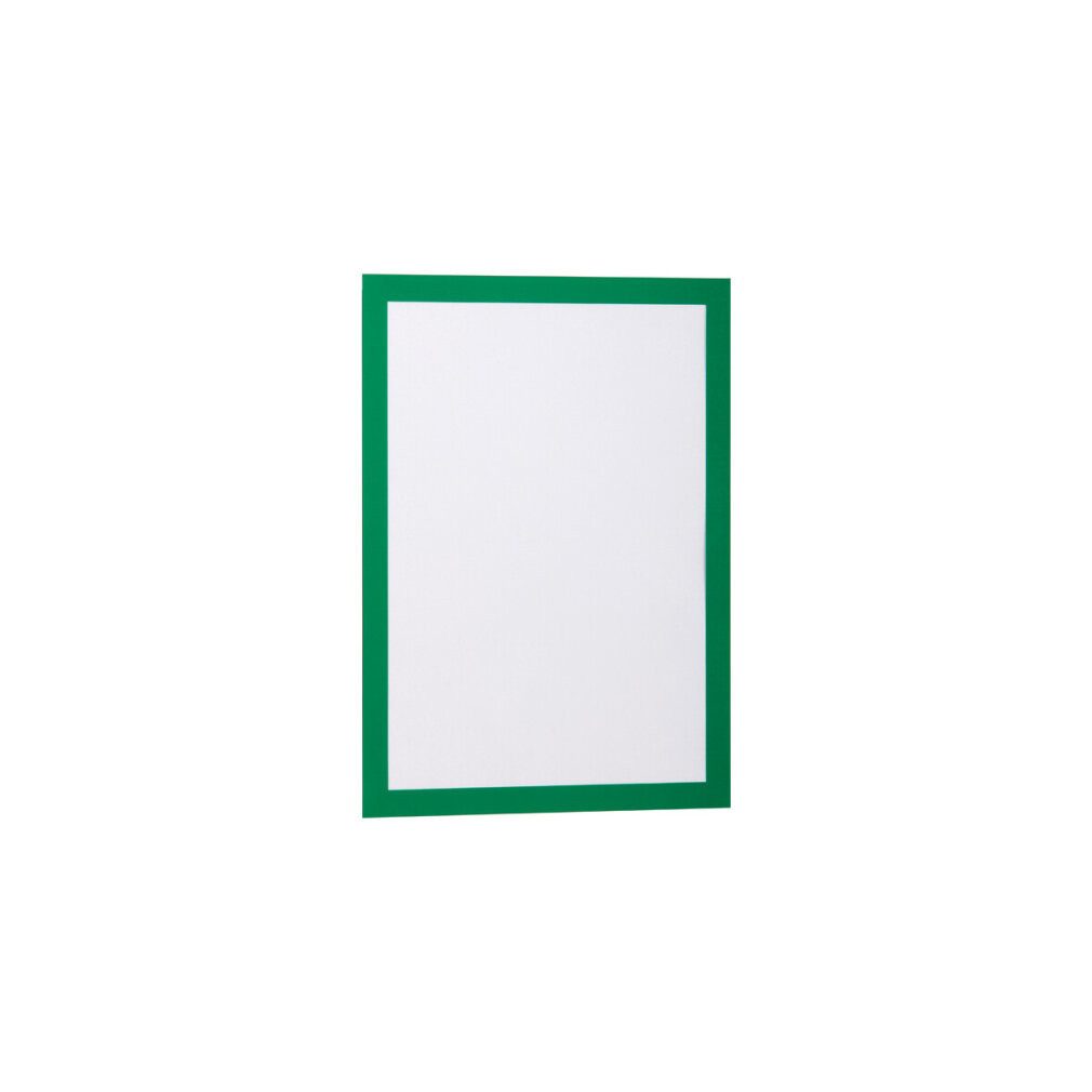 DURABLE Tafel Magnetrahmen Duraframe A4 Großpck 10er Btl grün