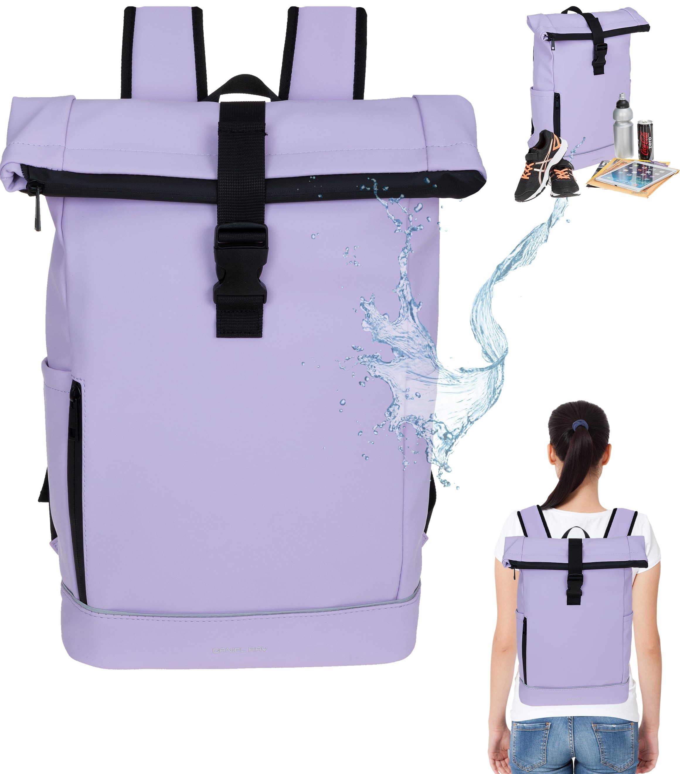 Daniel Ray Freizeitrucksack Kurierrucksack wasserabweisend Outdoor Damen Herren, Highlands Laptoprucksack Tasche wasserabweisend + Etui