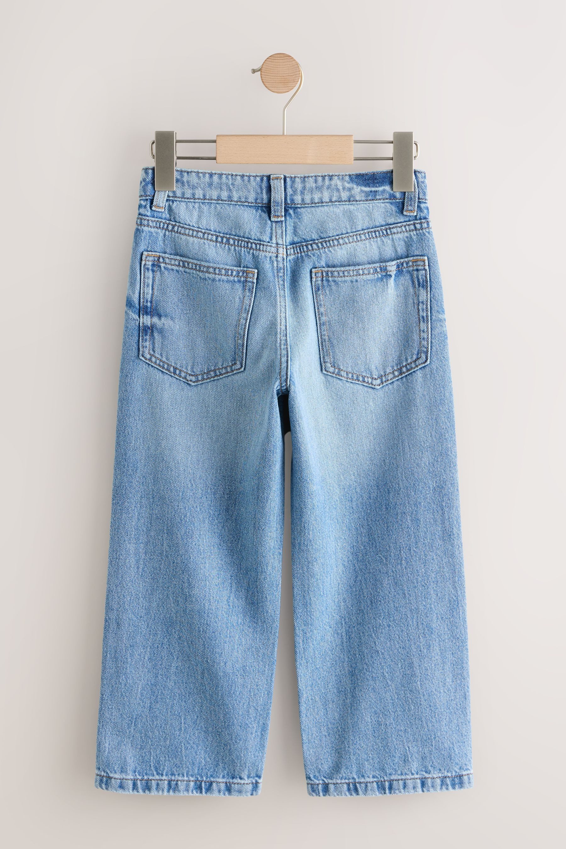 Next Weite Jeans Jeans mit durchgehendem Print (1-tlg) – Bild 2 von 5