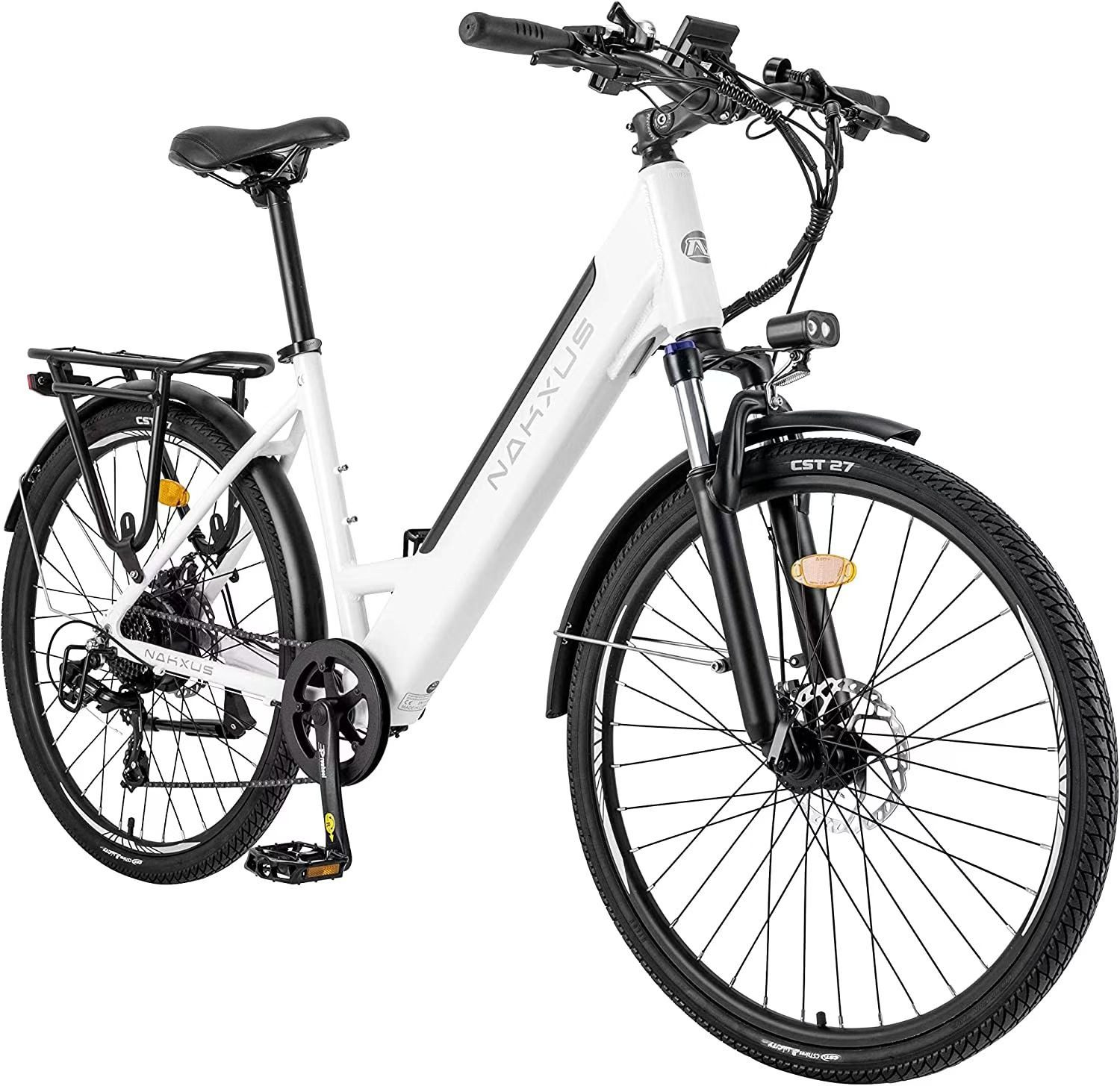 E-Bike Trekkingrad 26-Zoll 36V 12.5AH 250W Trekking Elektrofahrrad mit LCD-Display