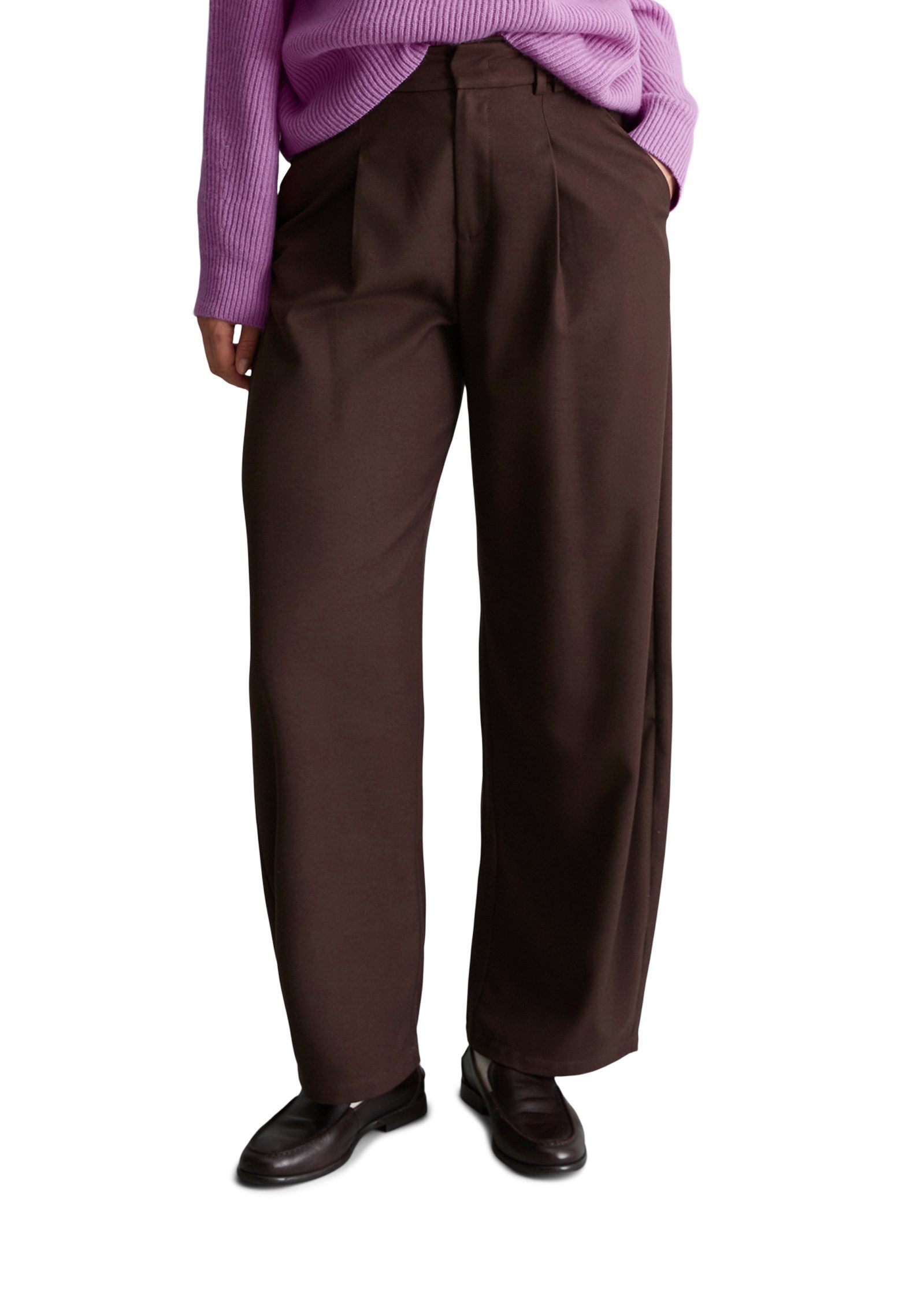Marc O'Polo DENIM Chinohose aus Polyester-Viskose-Mix