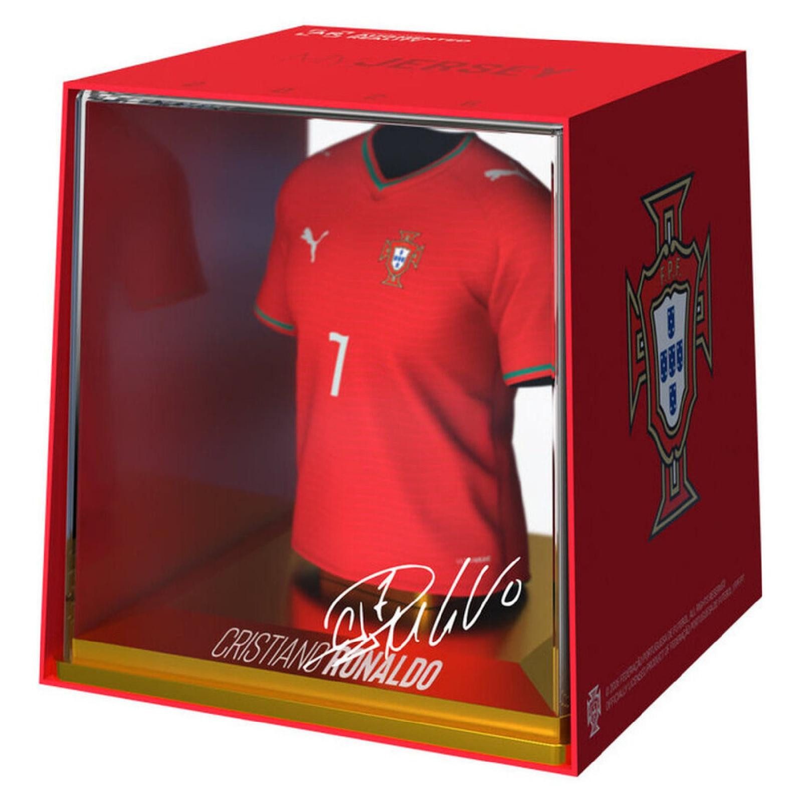BanboToys Actionfigur World Cup Portugal Cristiano Ronaldo mini t-shirt figure