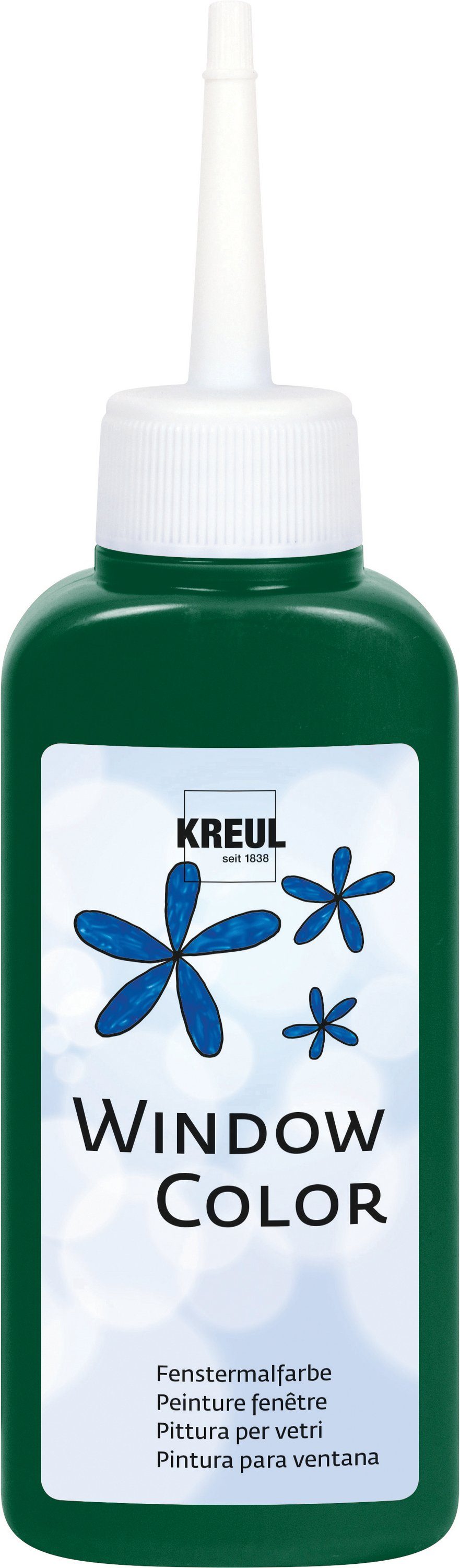 Fenstersticker, Kreul, 80 ml Moosgrün | Sticker