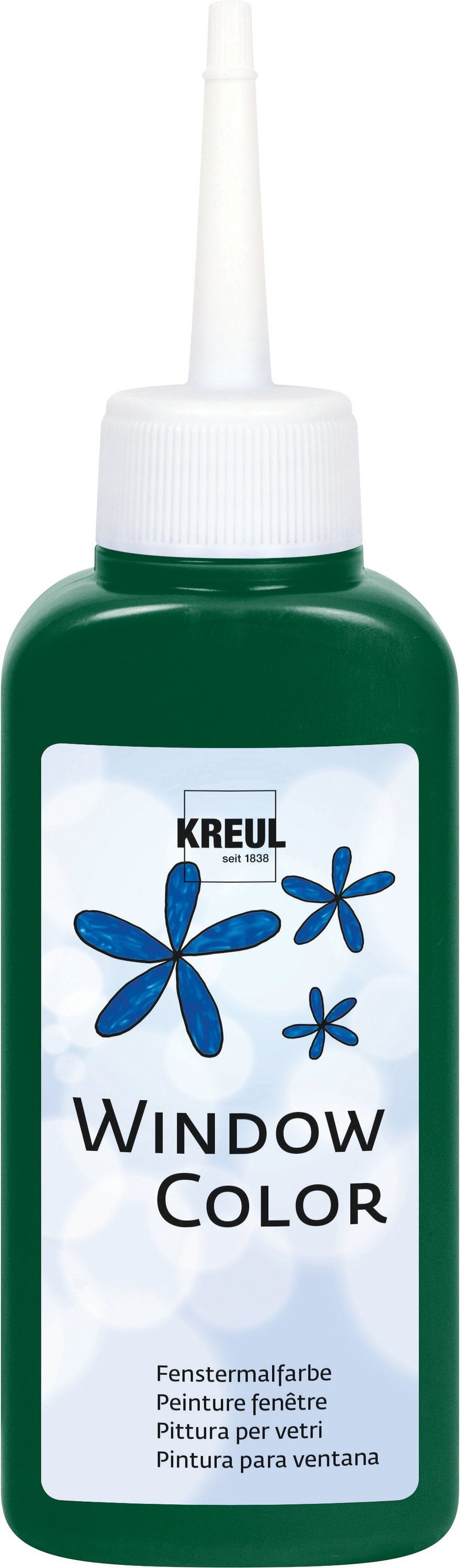 Fenstersticker, Kreul, 80 ml Moosgrün