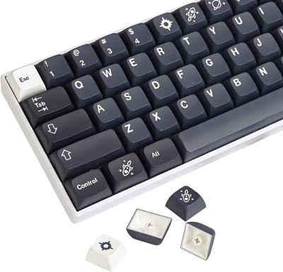 SOLIDEE Hochwertige XDA Profil Tastenkappen Gaming-Tastatur (Hochwertige XDA Profil für verbesserten Tippkomfort und Haltbarkeit)