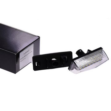 Vinstar KFZ-Ersatzleuchte LED Kennzeichenbeleuchtung E-geprüft für TOYOTA LEXUS, kompatibel mit: TOYOTA Prius 2009- Matrix 2008- LEXUS CT200H