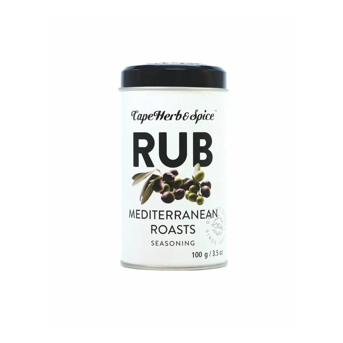 Cape Herb and Spice Gewürz, Cape Herb and Spice Rub Mediterranean Roasts Gewürzsalz 100g