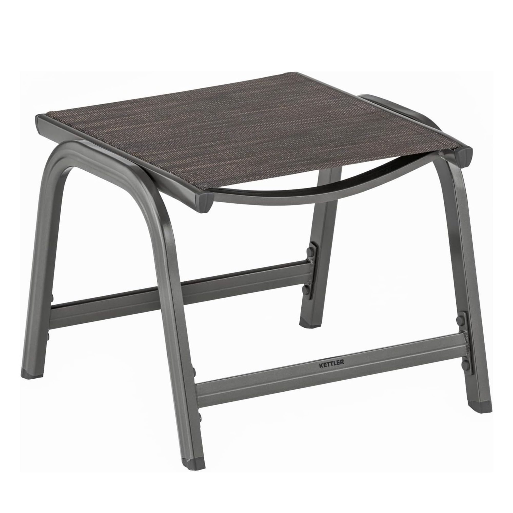 KETTLER Gartenstuhl Kettler Basic Base Hocker anthrazit / marrone NEUHEIT günstig online kaufen