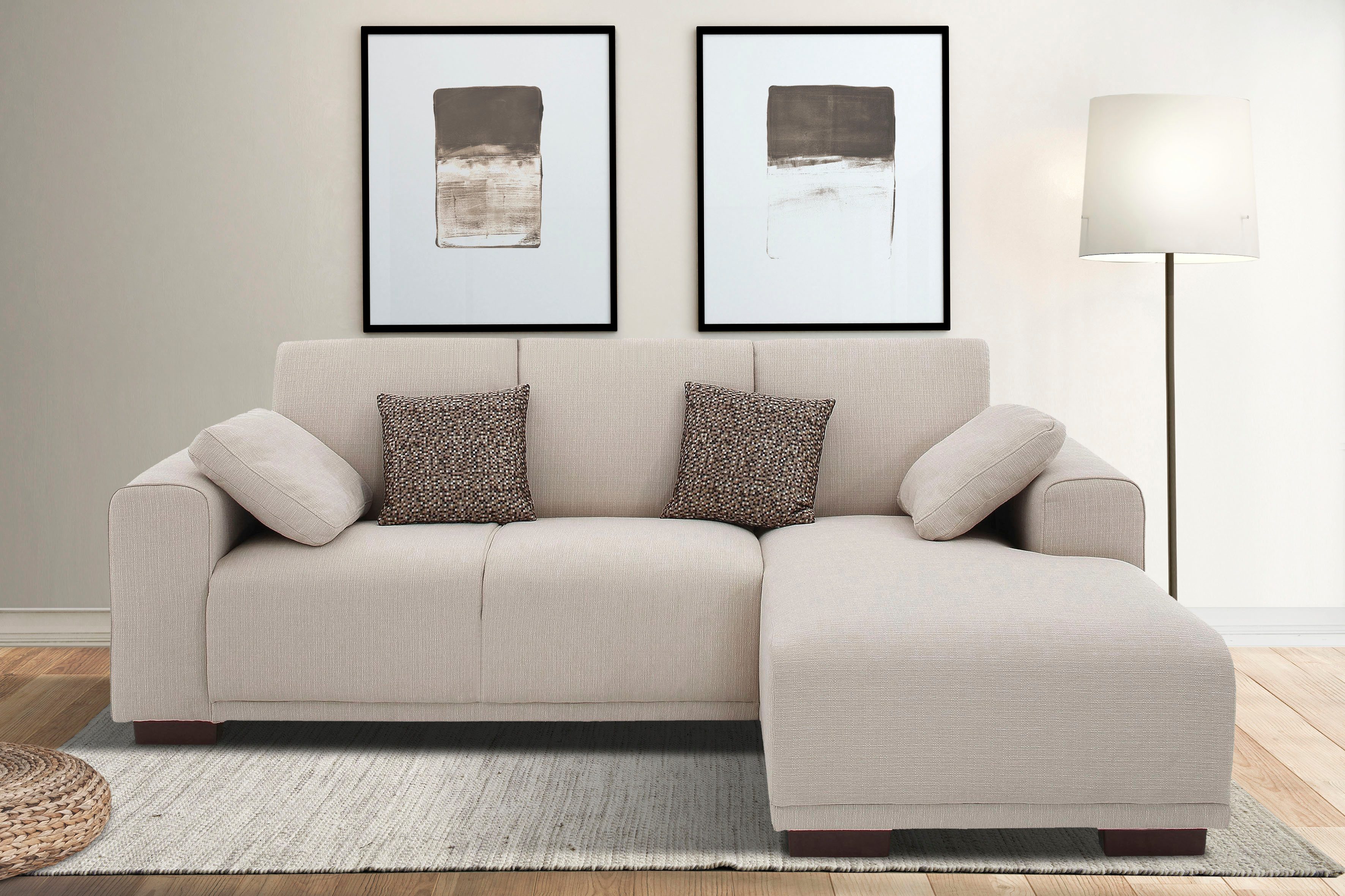 Home affaire Ecksofa "BORNHOLM L-Form, B: 234 cm - OTTO. Verlässliche Quali günstig online kaufen