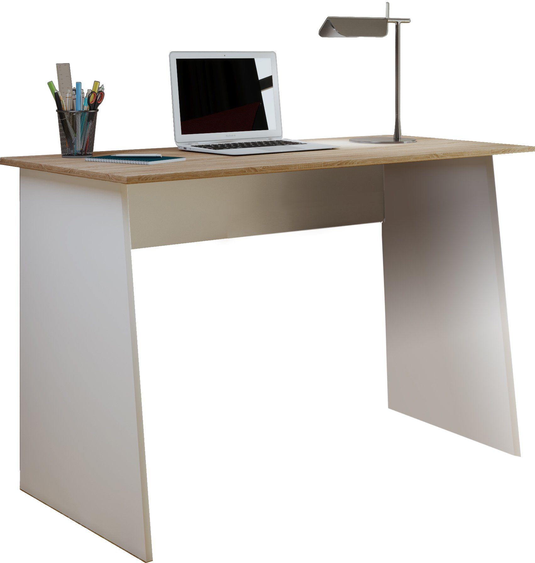 Schreibtisch Holz Schreibtisch Computertisch Masola Maxi