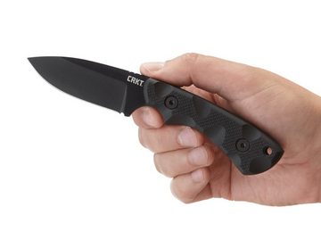 CRKT Taschenmesser CRKT SIWI feststehendes Messer mit G10 Griff, (1 St), Scheide inklusive, Edelstahlklinge