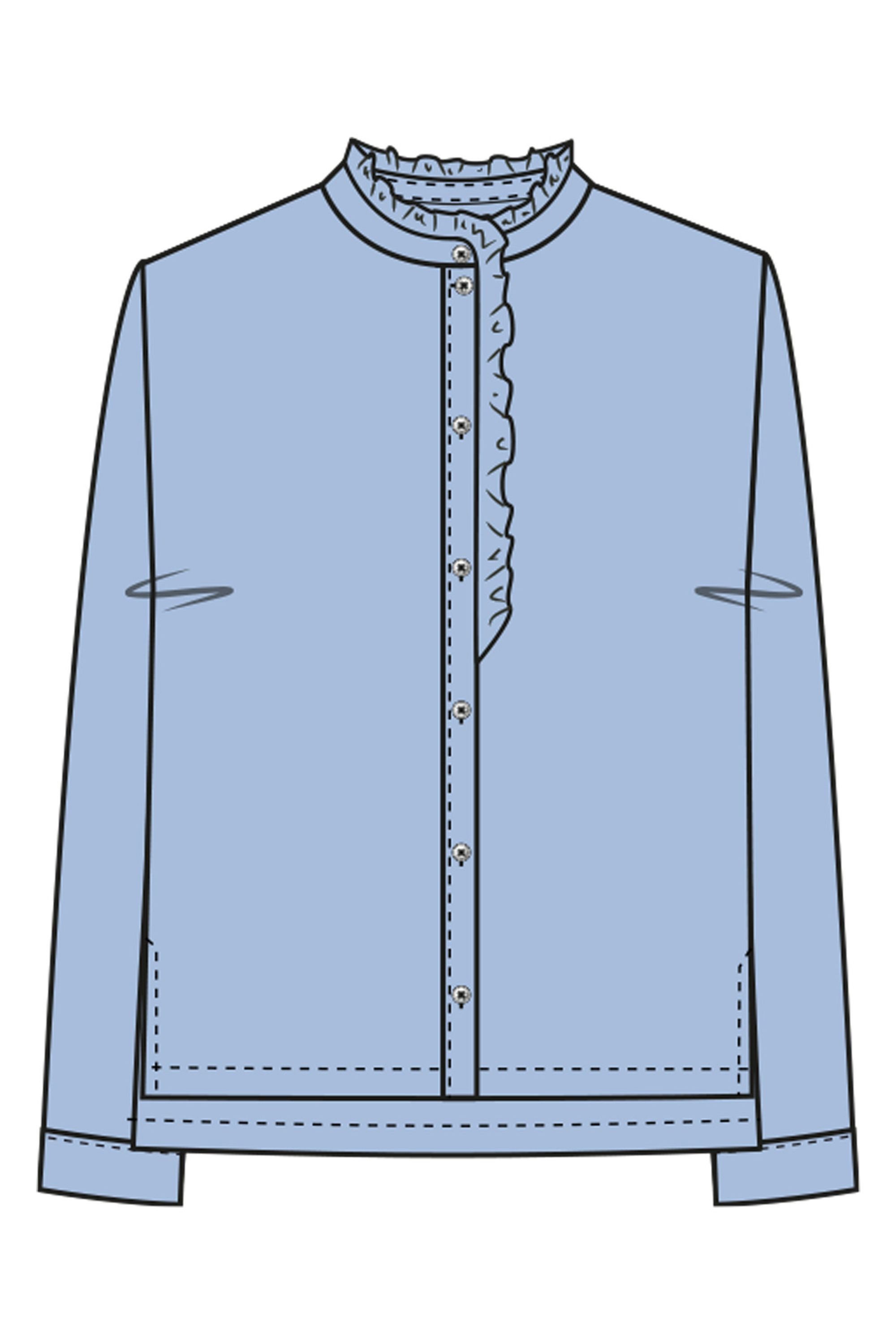 Smith & Soul Rüschenbluse