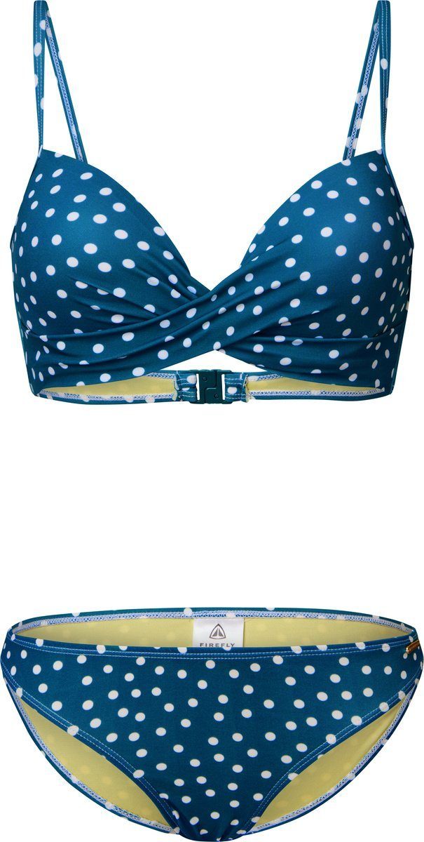 Firefly Damen Maria Bikini-Unterteile - Hoher Beinausschnitt Mit Schnürung